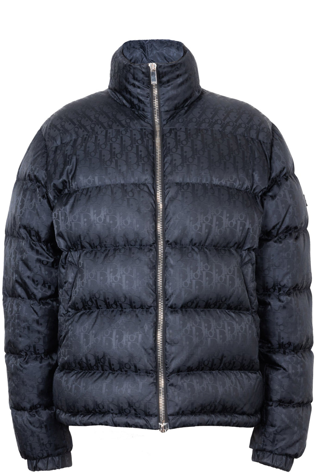 CHRISTIAN DIOR Homme Oblique Down Jacket Black