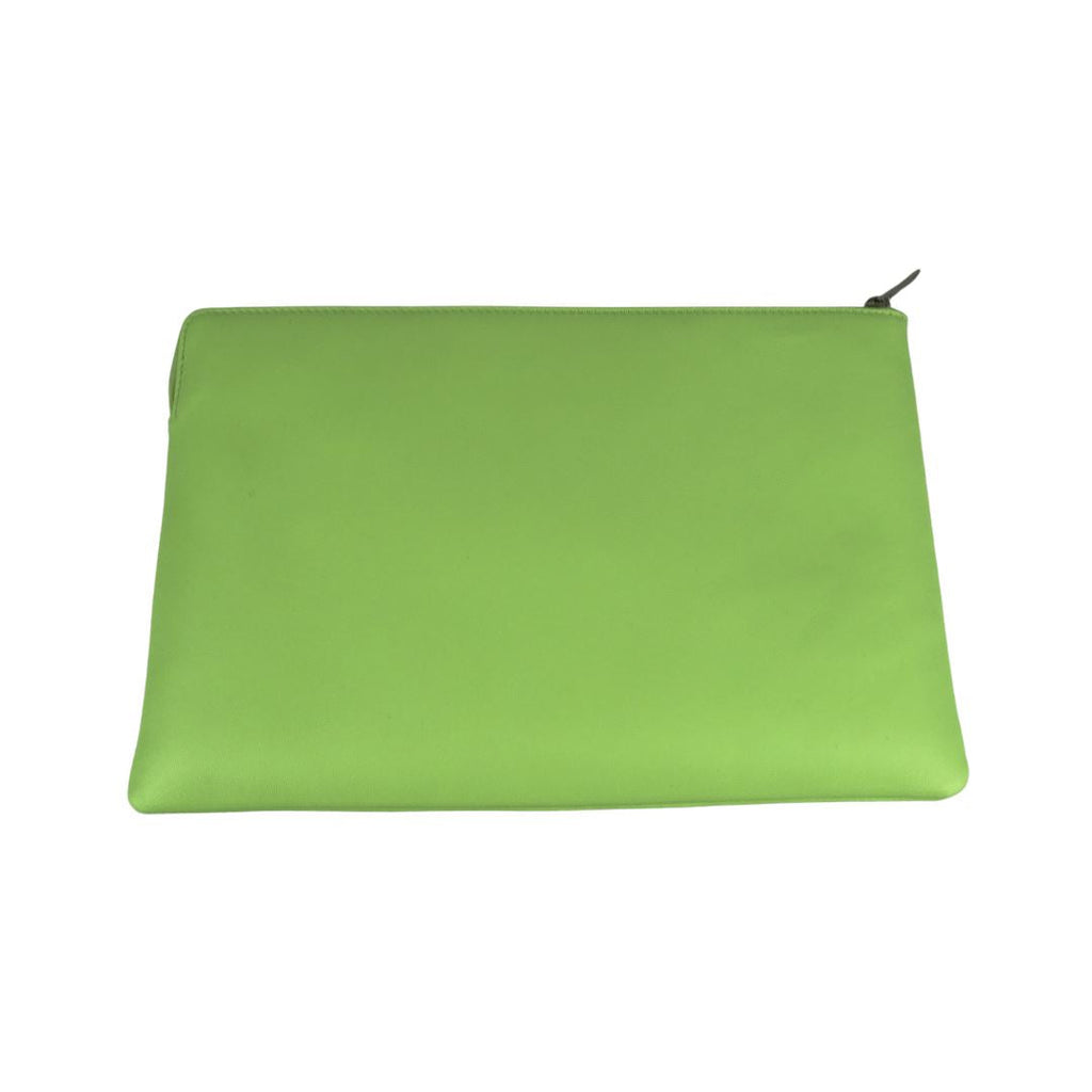 Celine Alphabet Pouch Pale Green (No Charm)