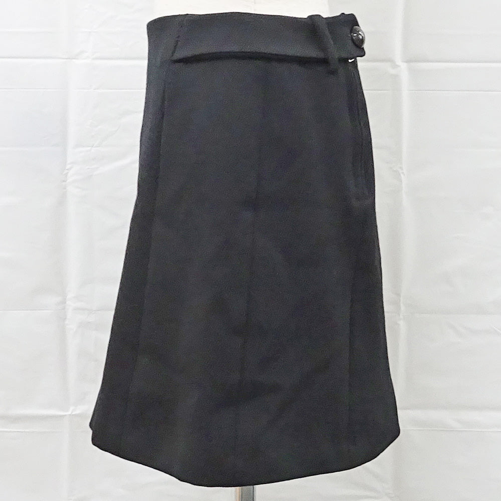 Louis Vuitton Shirt RW122A 36 Black Wool Cashmere French  Clothes Women's Women's Wedding