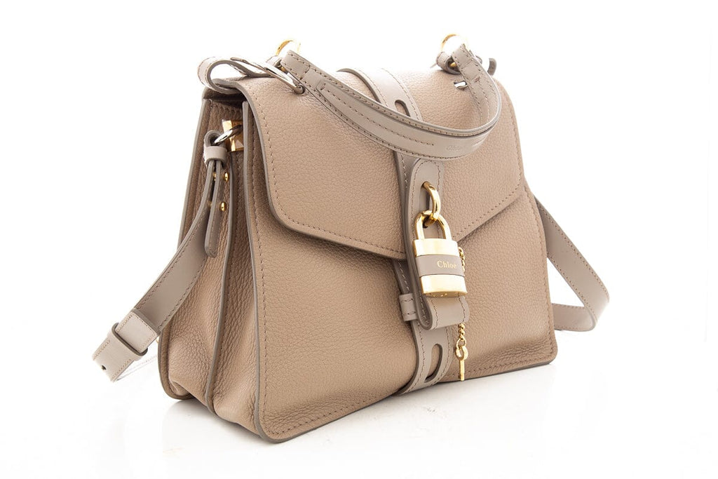 Chloe Beige Aby Day Handbag