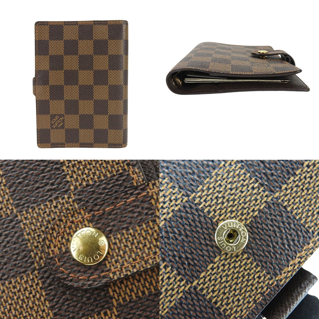 Louis Vuitton Couverture Agenda Fonctionnel Pm  Canvas Wallet  ()