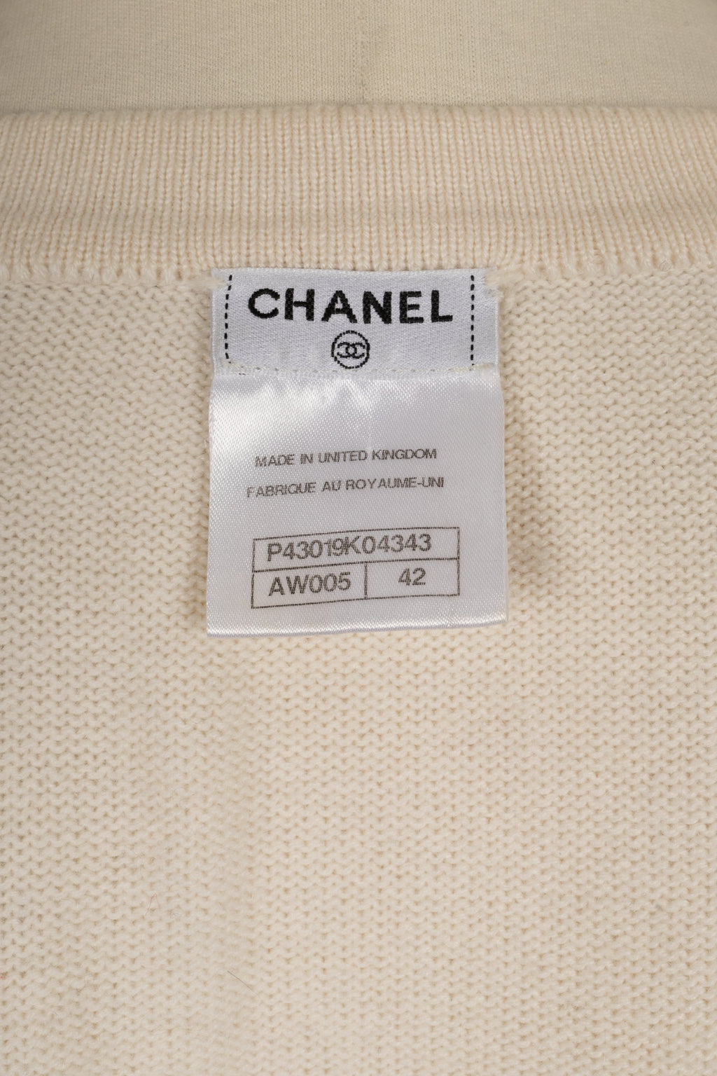 Gilet en cachemire Chanel