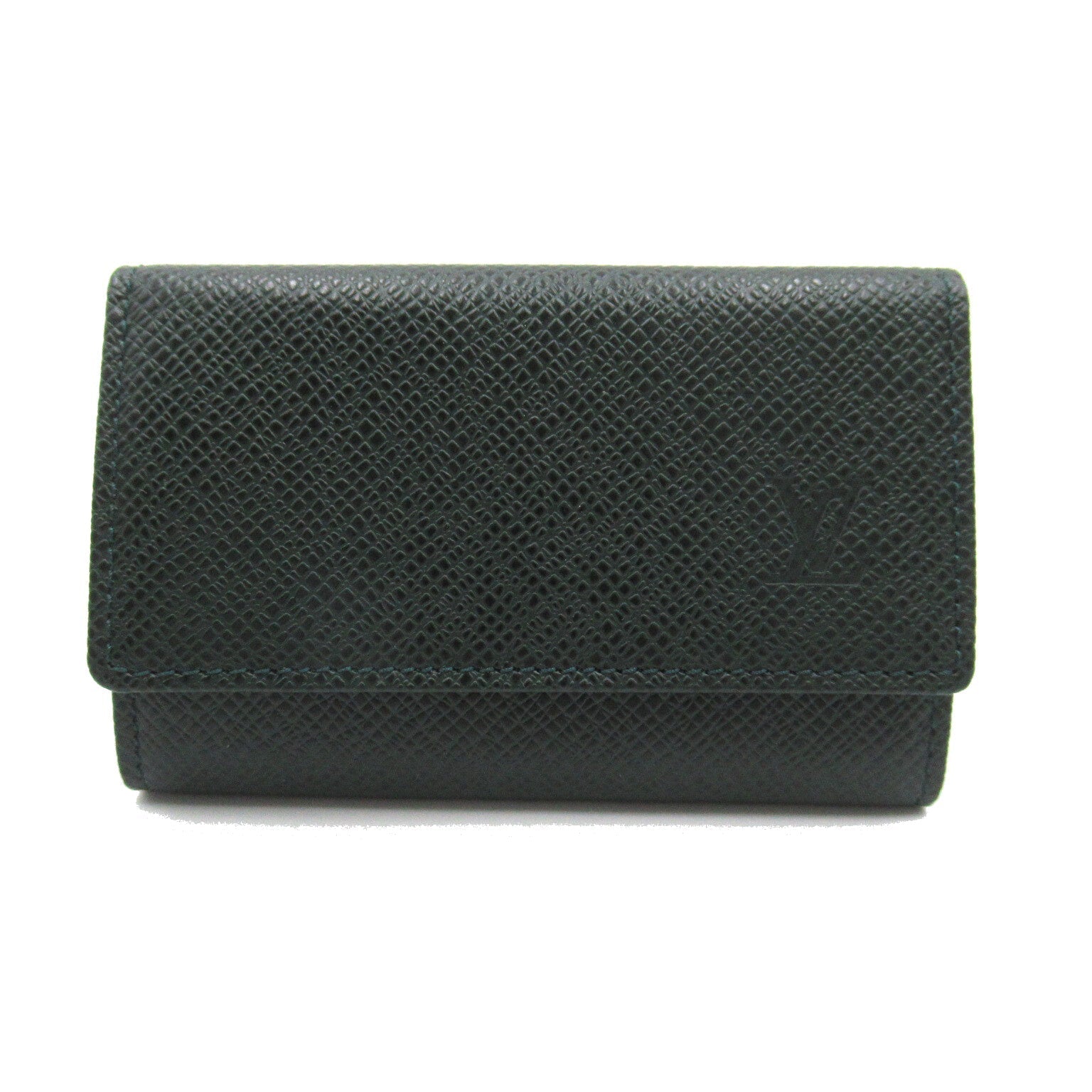Louis Vuitton Louis Vuitton Multicore 6 Keycase Accessories Leather Taiga   Green M30534