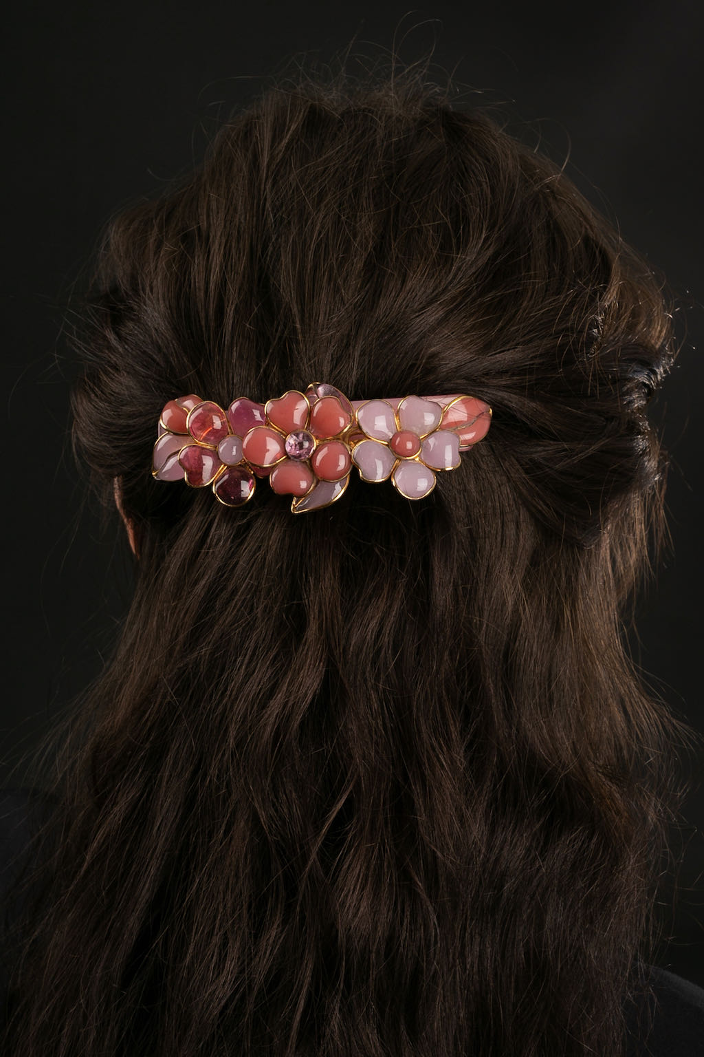 Barrette en pÃƒÆ’Ã‚Â¢te de verre