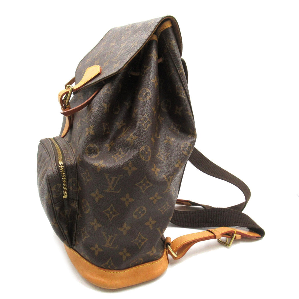 Louis Vuitton Montréal GM Rucksack Rucksack Rucksack Rucksack Bag PVC  Canvas Monogram  Brown M51135