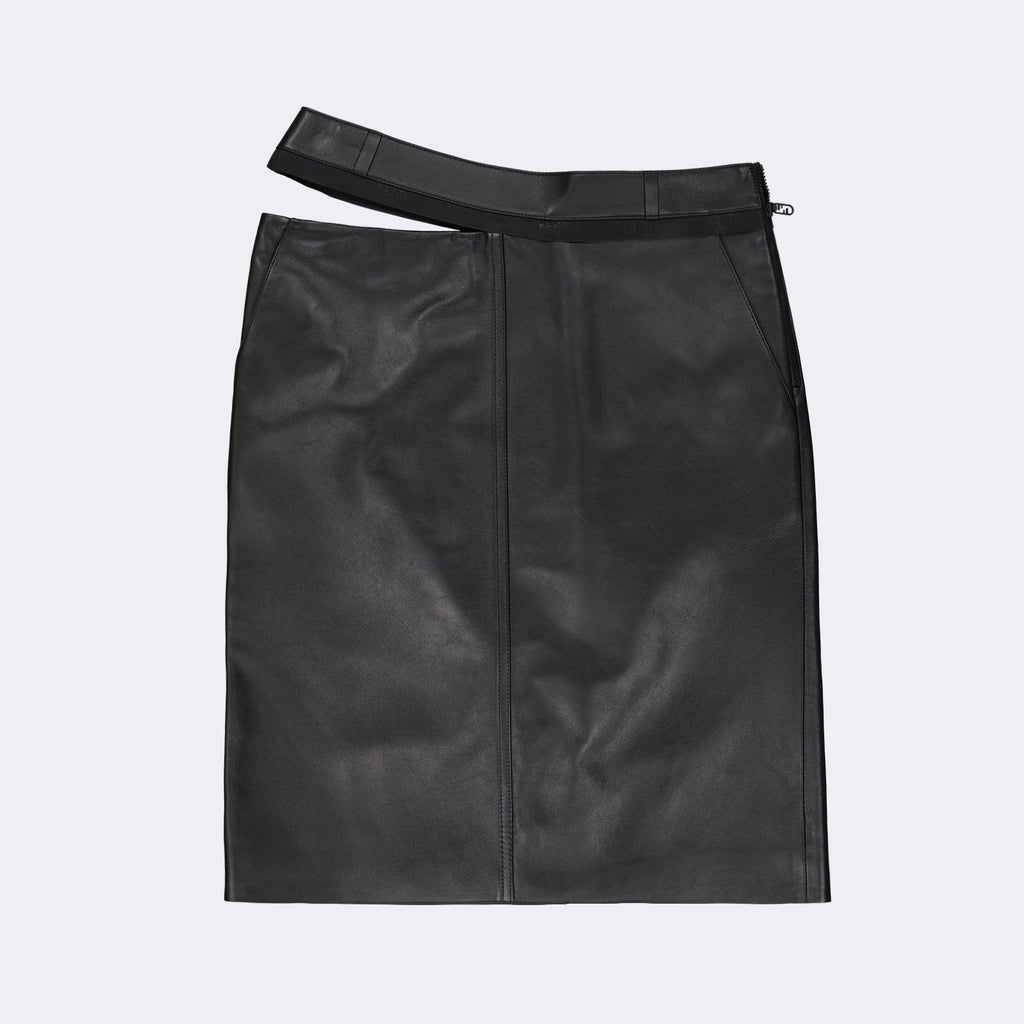 Jupe en cuir