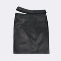 Jupe en cuir