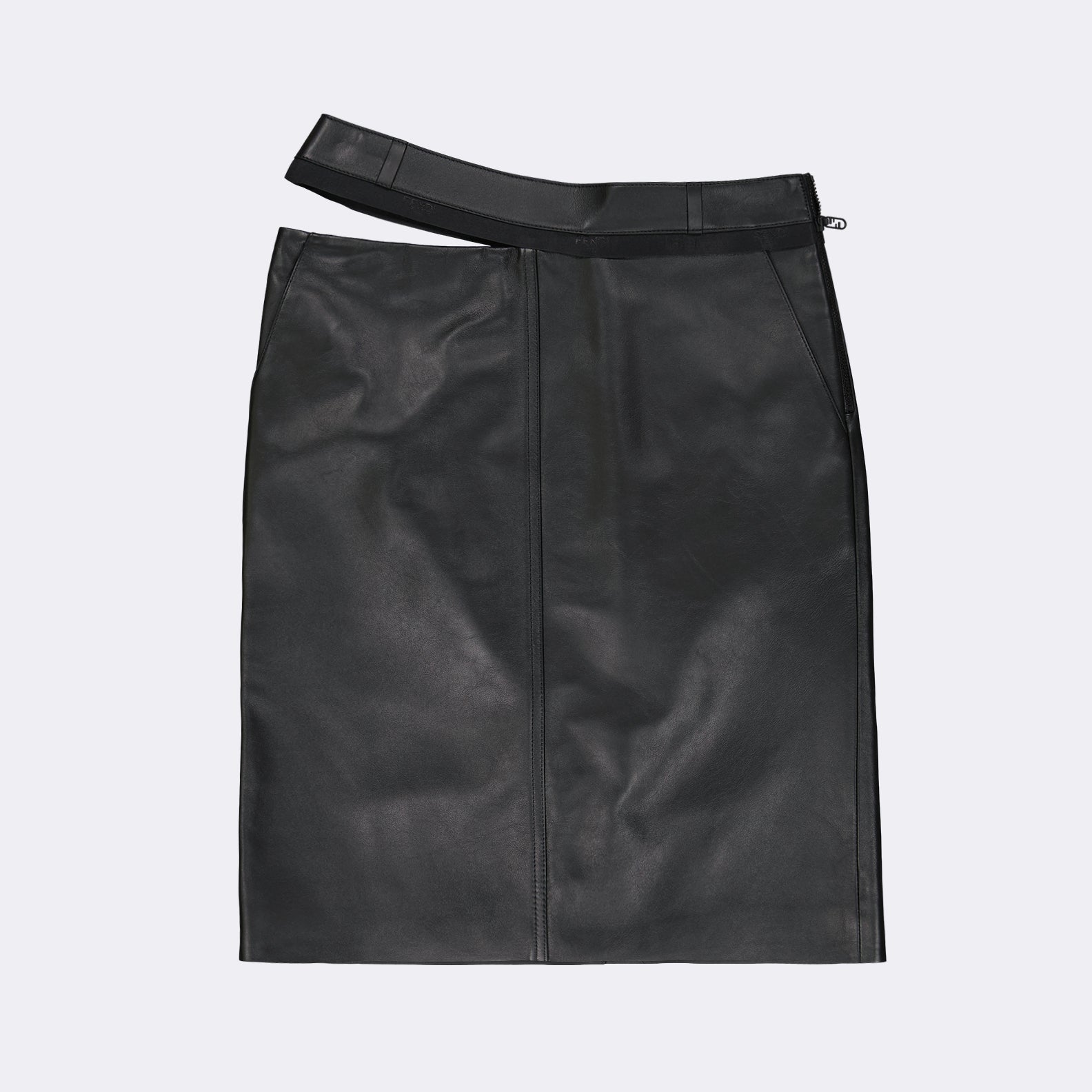 Jupe en cuir