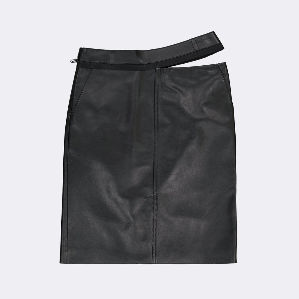 Jupe en cuir