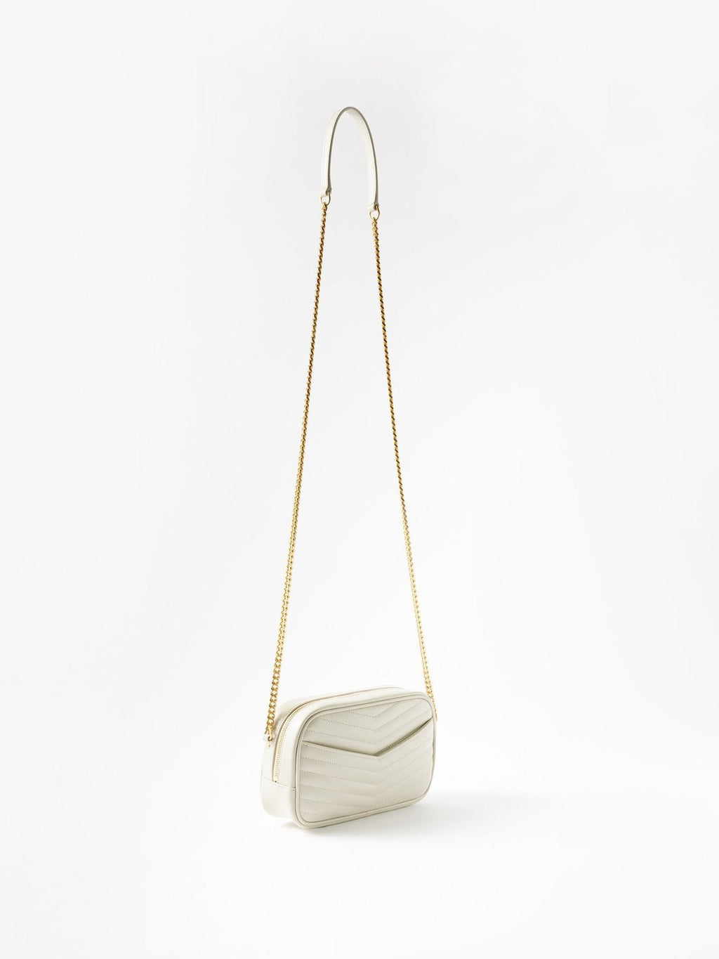 Saint Laurent Women Mini Lou Leather Shoulder Bag