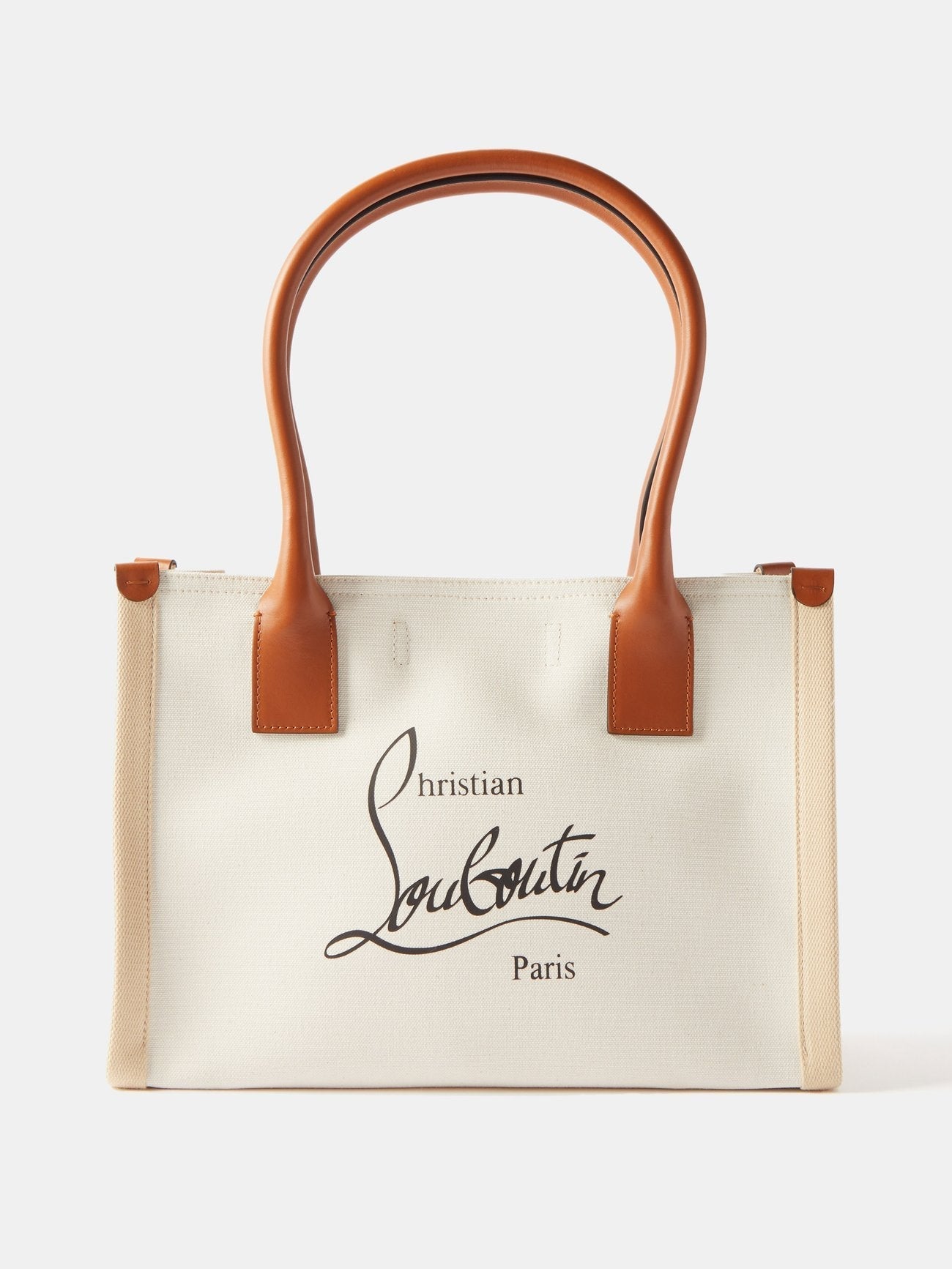 Christian Louboutin Women Small Nastroloubi Canvas Tote Bag