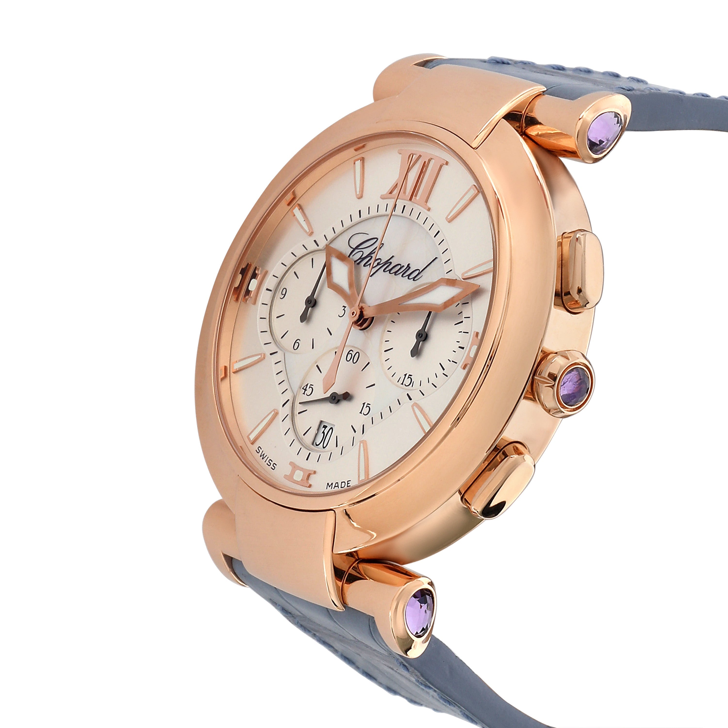 CHOPARD Imperiale Chronograph 384211-5001 Men's Watch in 18kt Rose Gold