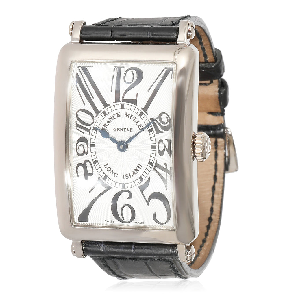 FRANCK MULLER Long Island 950 QZ Unisex Watch in 18kt White Gold