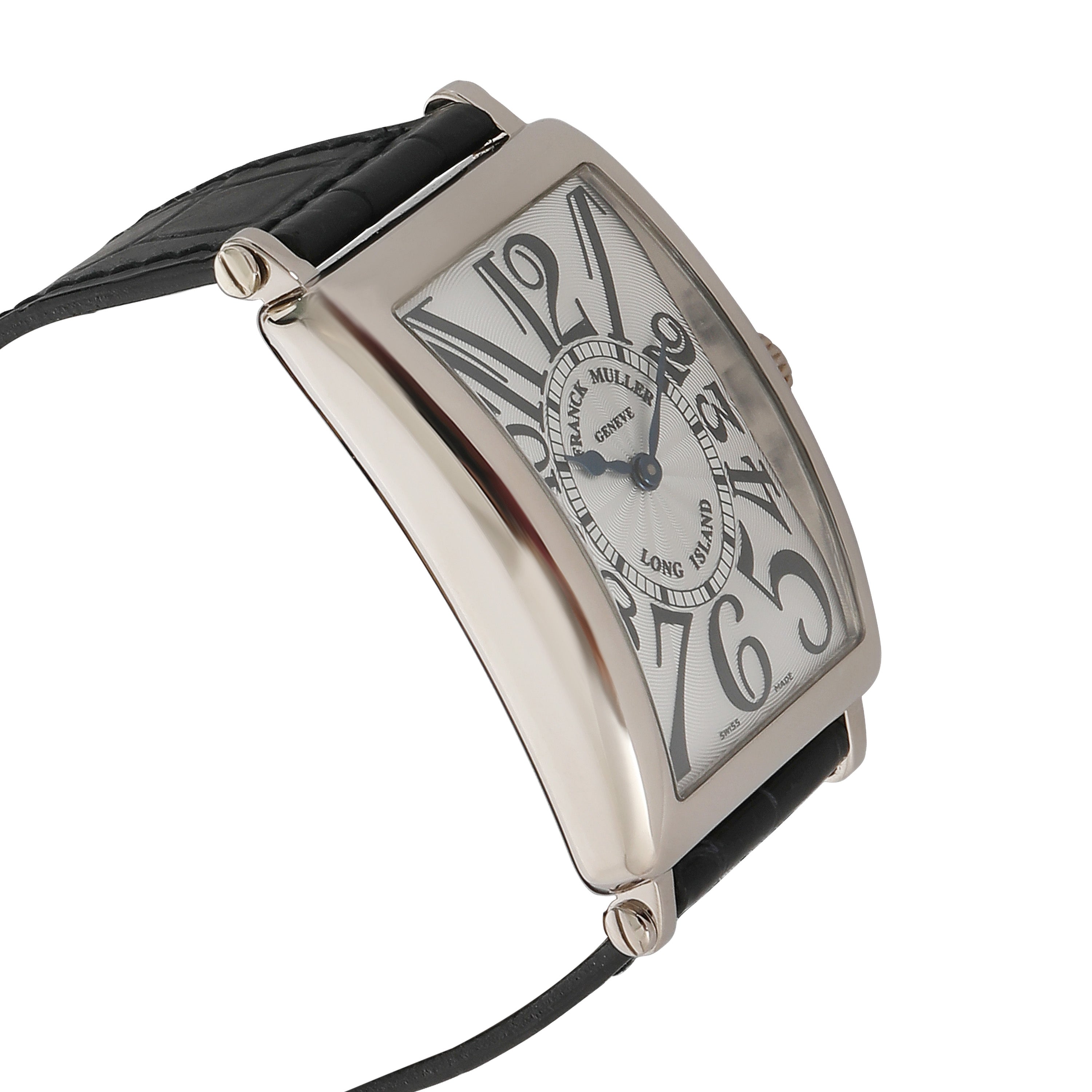 FRANCK MULLER Long Island 950 QZ Unisex Watch in 18kt White Gold