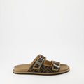 Sandales Fendi Feel en jacquard