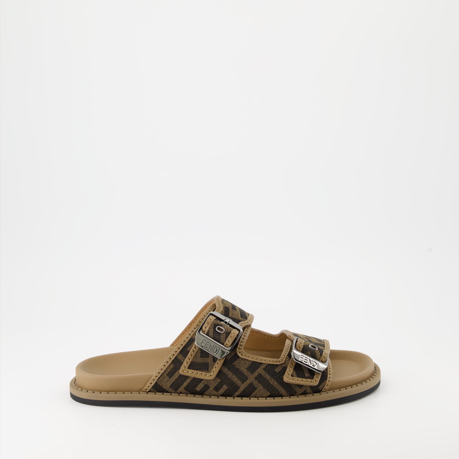 Sandales Fendi Feel en jacquard