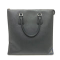 PRADA Tote Bag 2VG079 Safiano leather black logo business mens Used