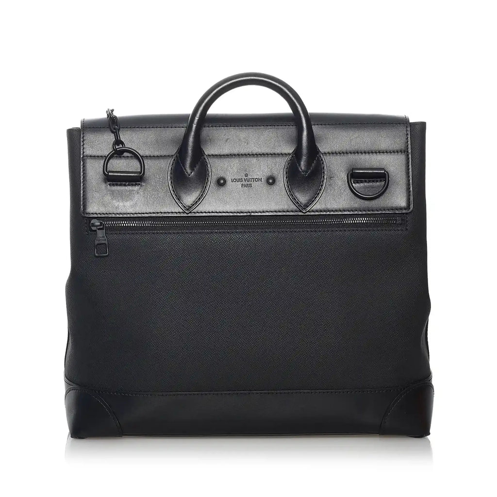 Louis Vuitton Steamer PM Black Rainbow Taiga
