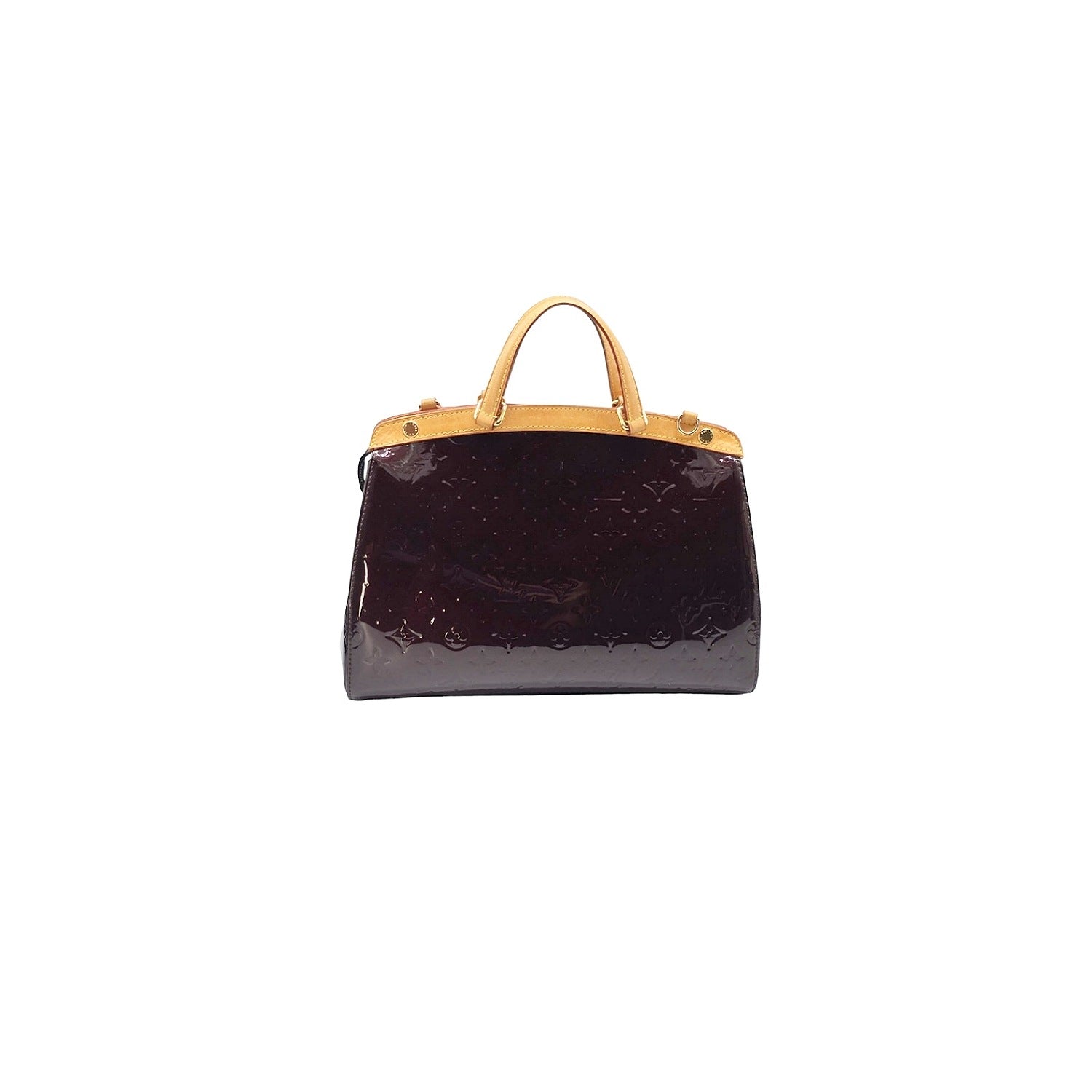 Louis Vuitton Monogram Vernis Brea MM Satchel