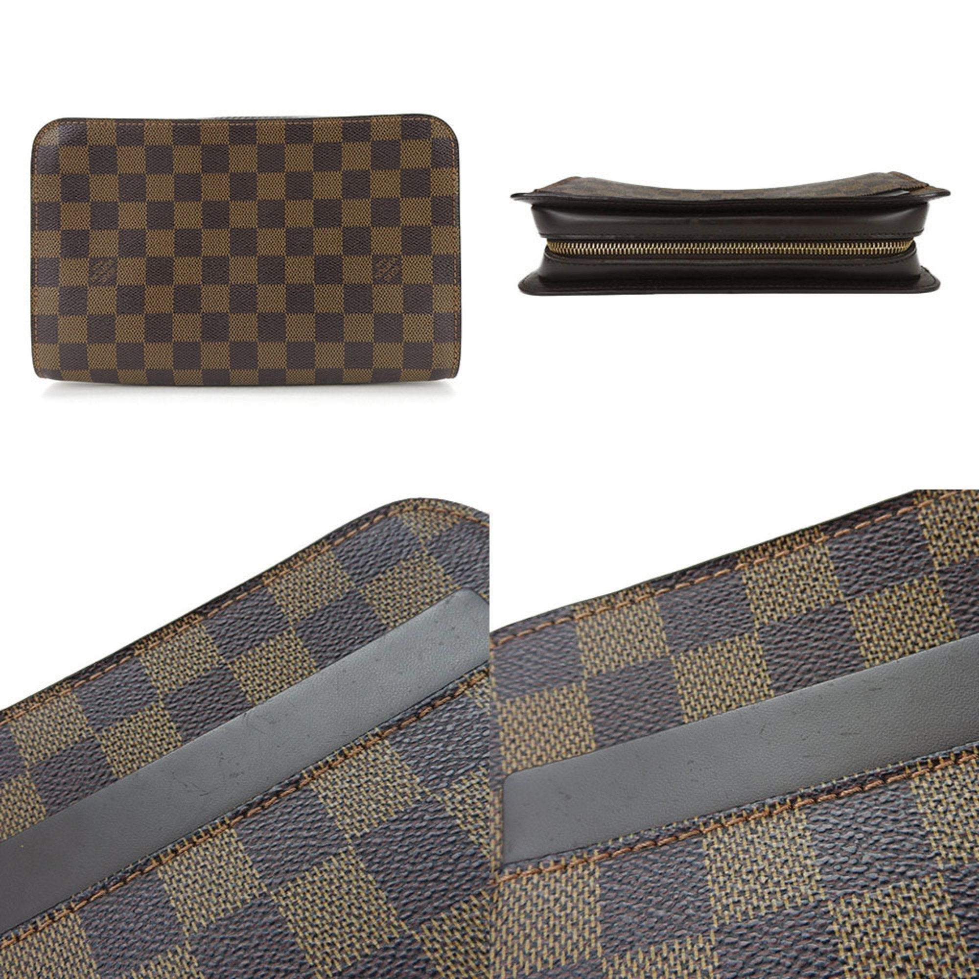 Louis Vuitton Saint Louis  Canvas Clutch Bag ()