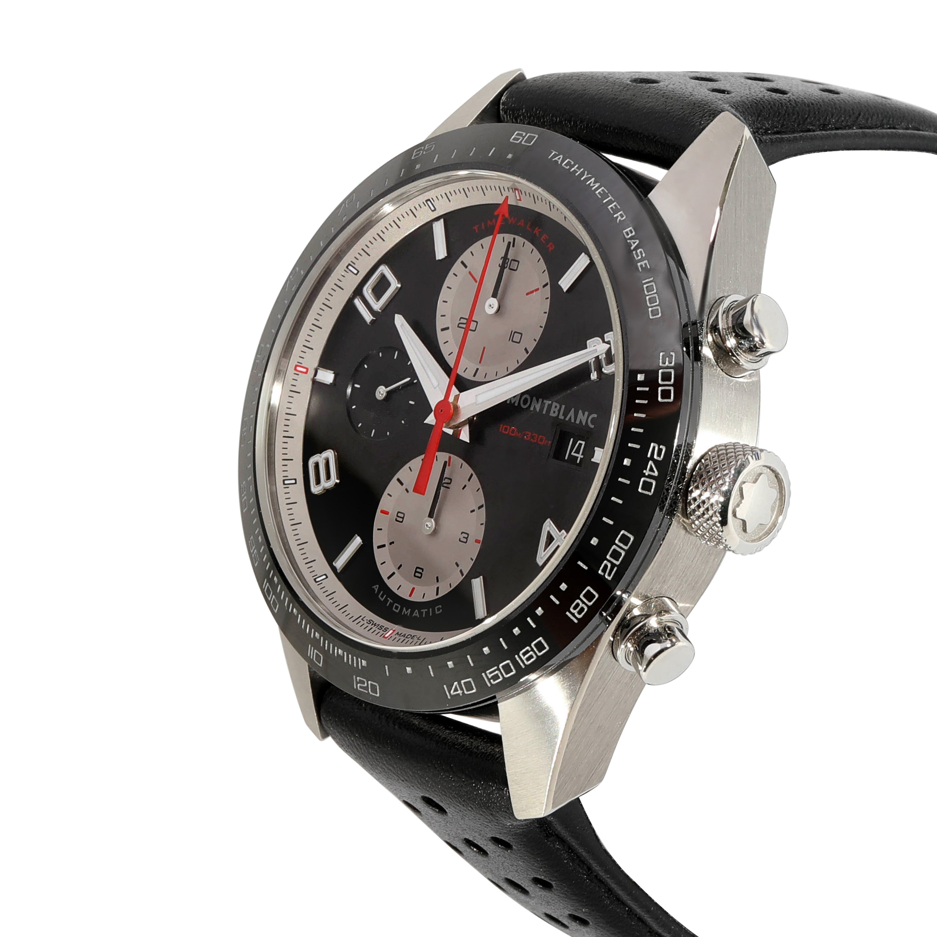 MONTBLANC Timewalker 119941 7503 Men's Watch in Stainless Steel/Ceramic
