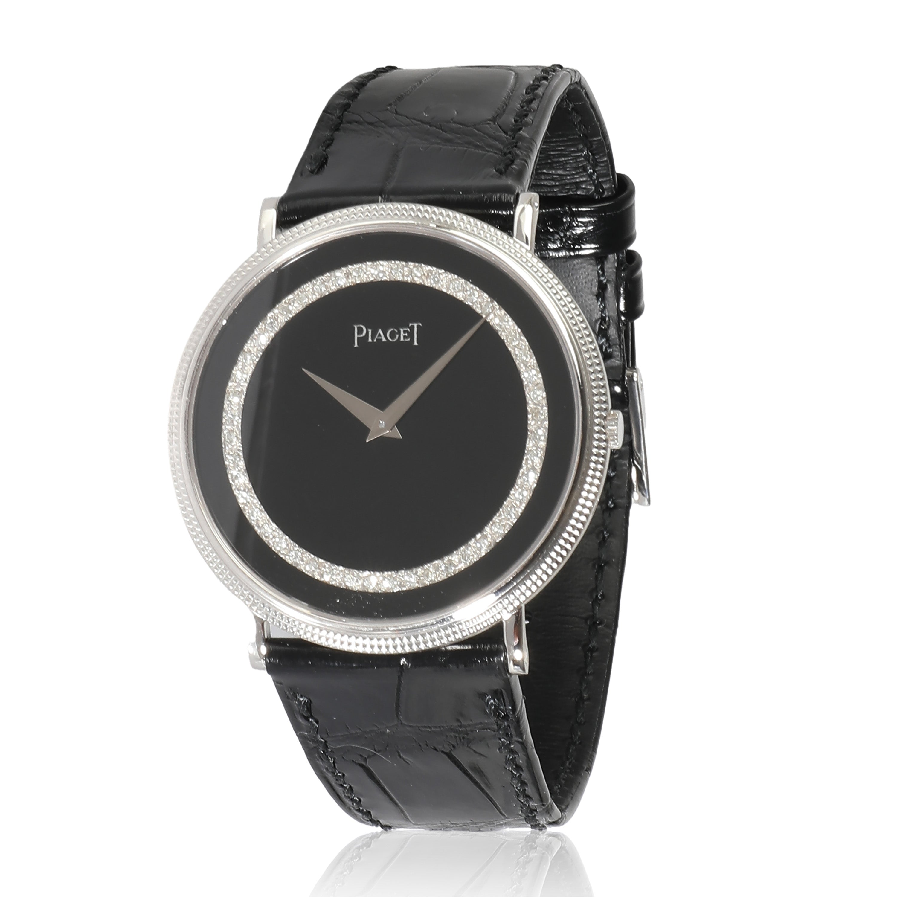 PIAGET Altiplano Traditional 9031 Unisex Watch in 18k White Gold