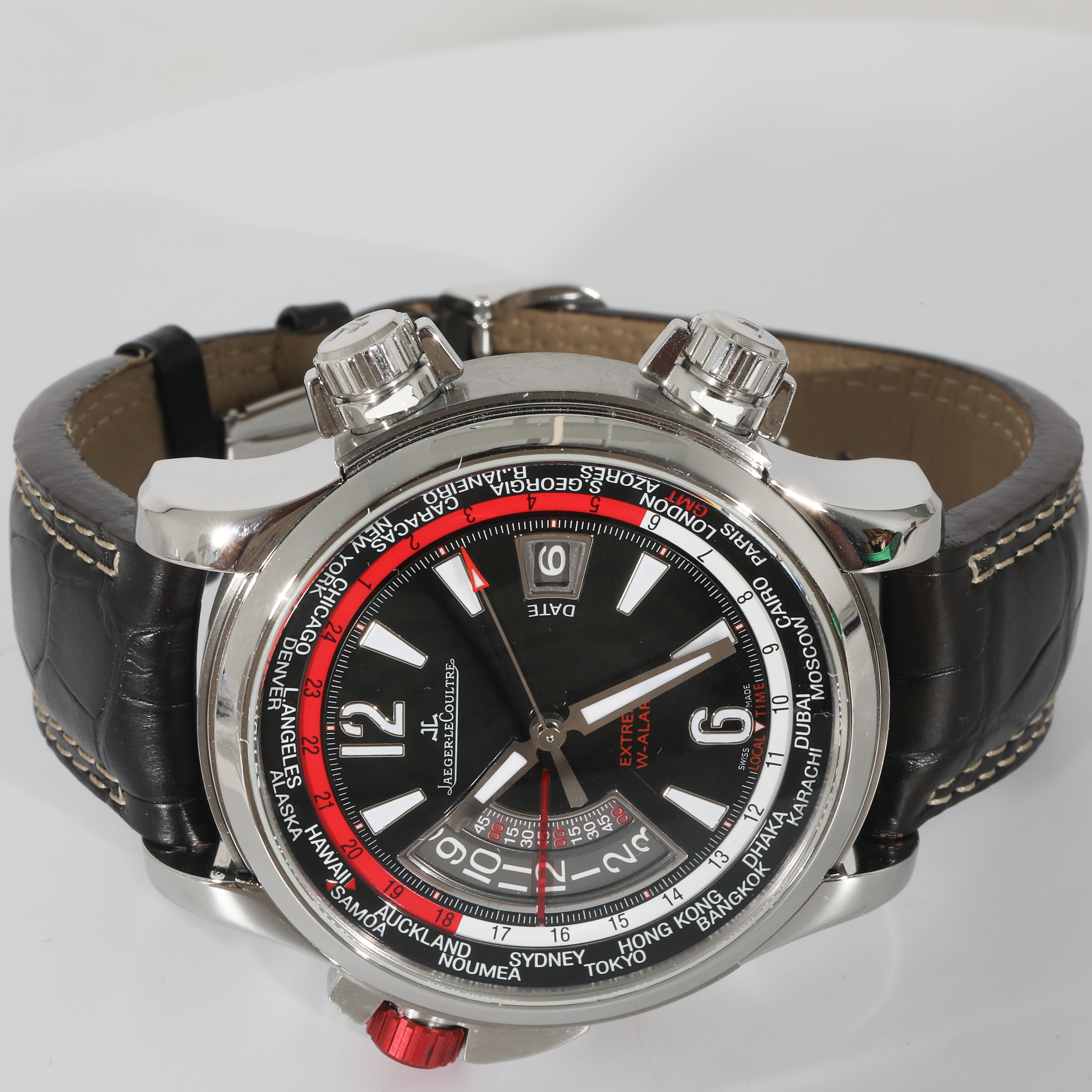 JAEGER-LECOULTRE Master Compressor Extreme W-Alarm Q1778470 Men's Watch in Stai