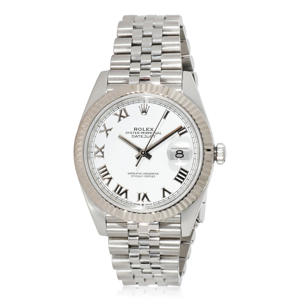 ROLEX Datejust 41 126334 Men's Watch in 18kt Stainless Steel/White Gold