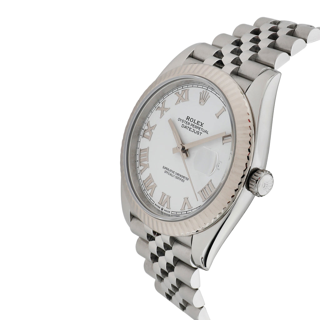 ROLEX Datejust 41 126334 Men's Watch in 18kt Stainless Steel/White Gold