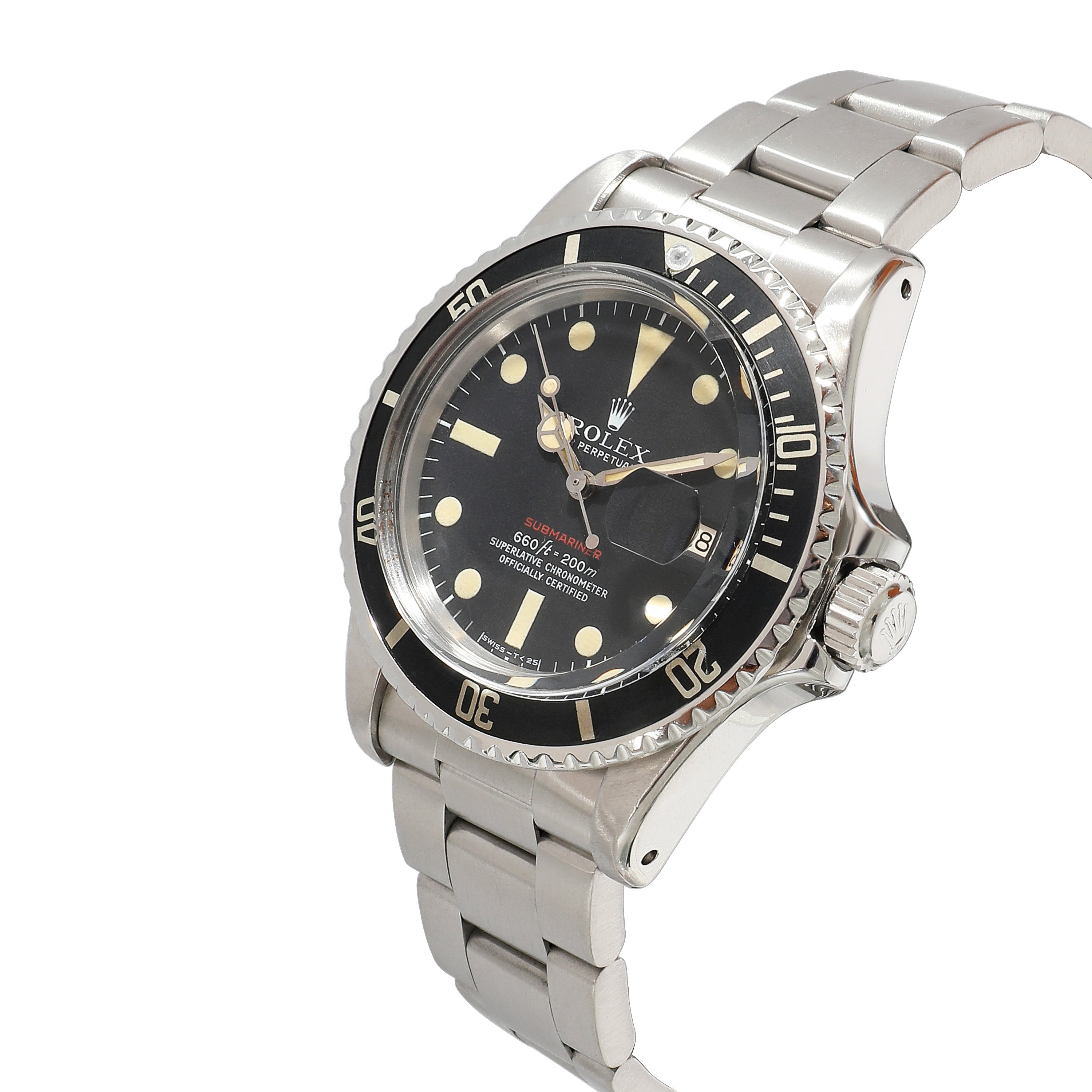 ROLEX Submariner 1680 Men's Watch in Stainless Steel