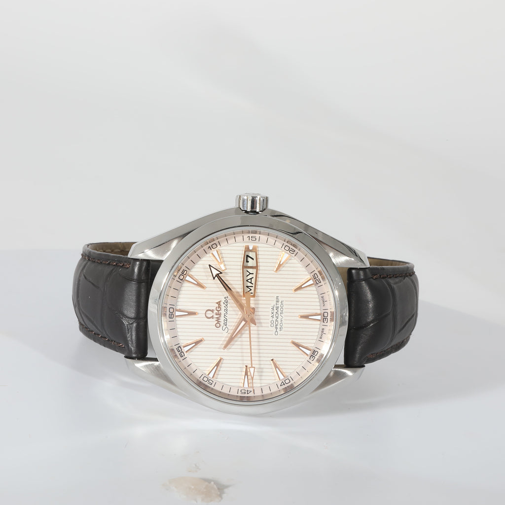 OMEGA Seamaster Annual Calendar r 231.13.43.22.02.002 Men's Watch in Stainless