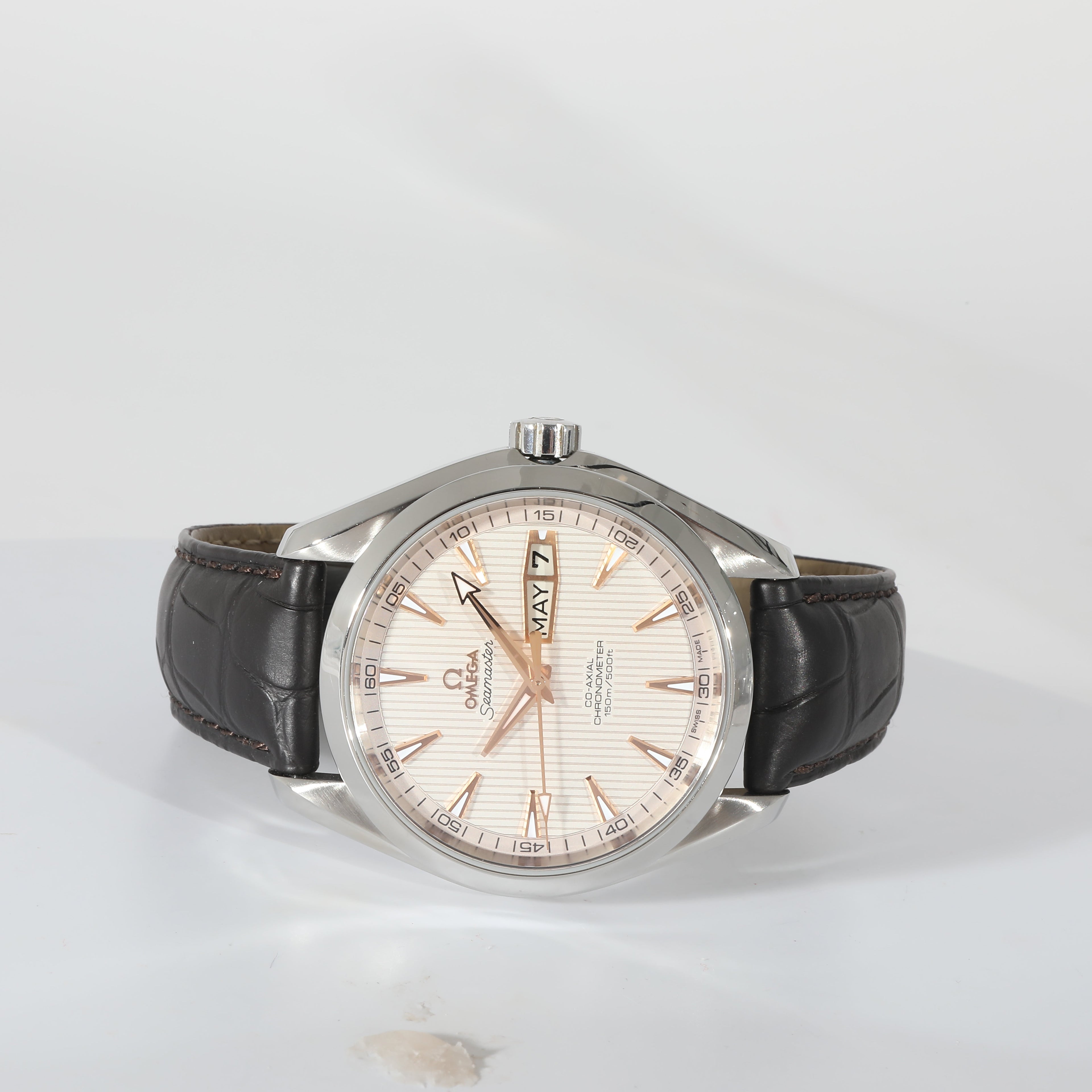 OMEGA Seamaster Annual Calendar r 231.13.43.22.02.002 Men's Watch in Stainless