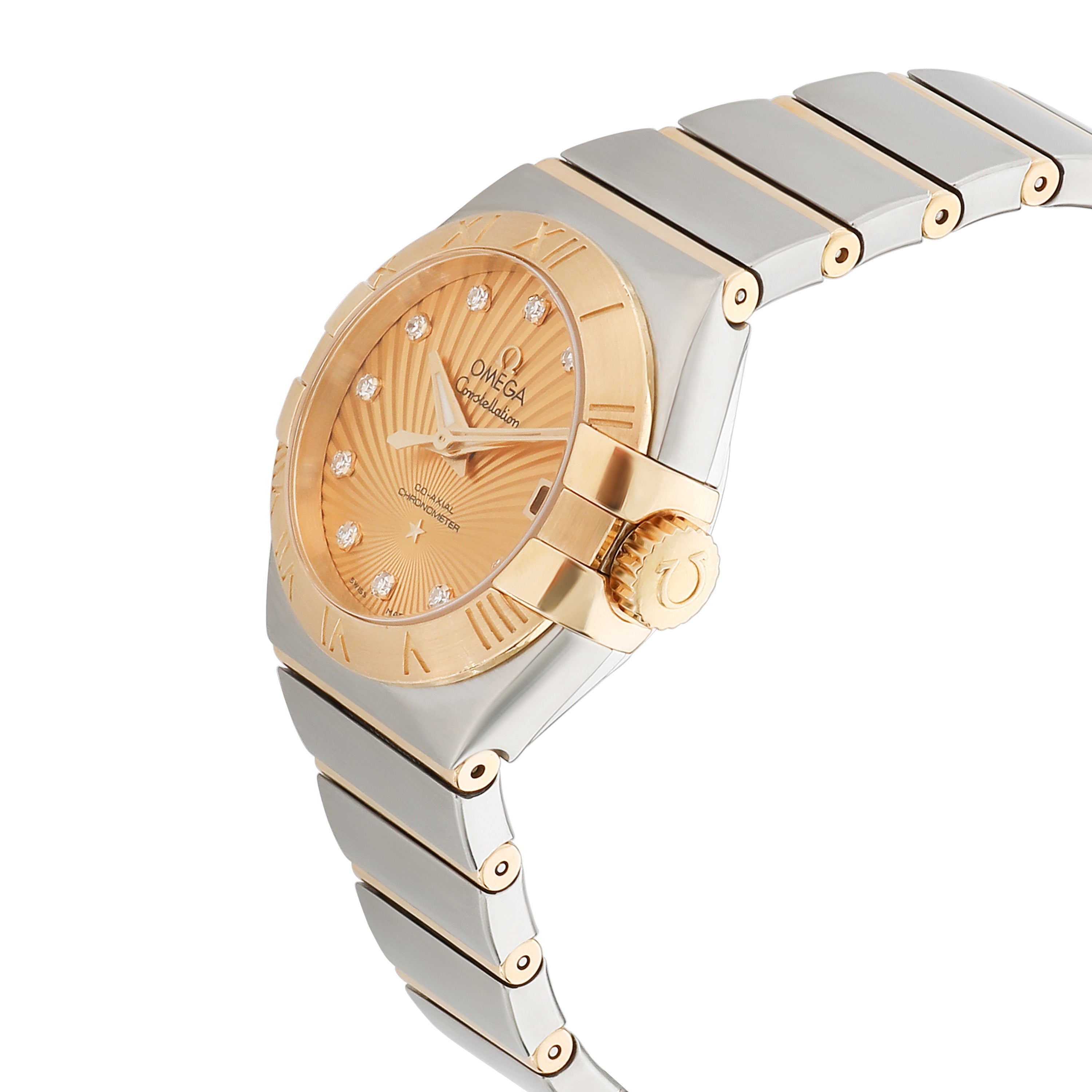 OMEGA Constellation 123.20.27.20.58.001 Women's Watch in 18k Stainless Steel/Yel