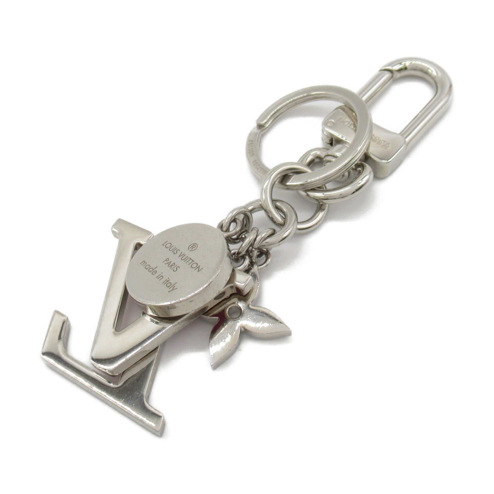 Louis Vuitton Louis Vuitton Capsule Keyring Keying Accessories Plated  Silver M67286