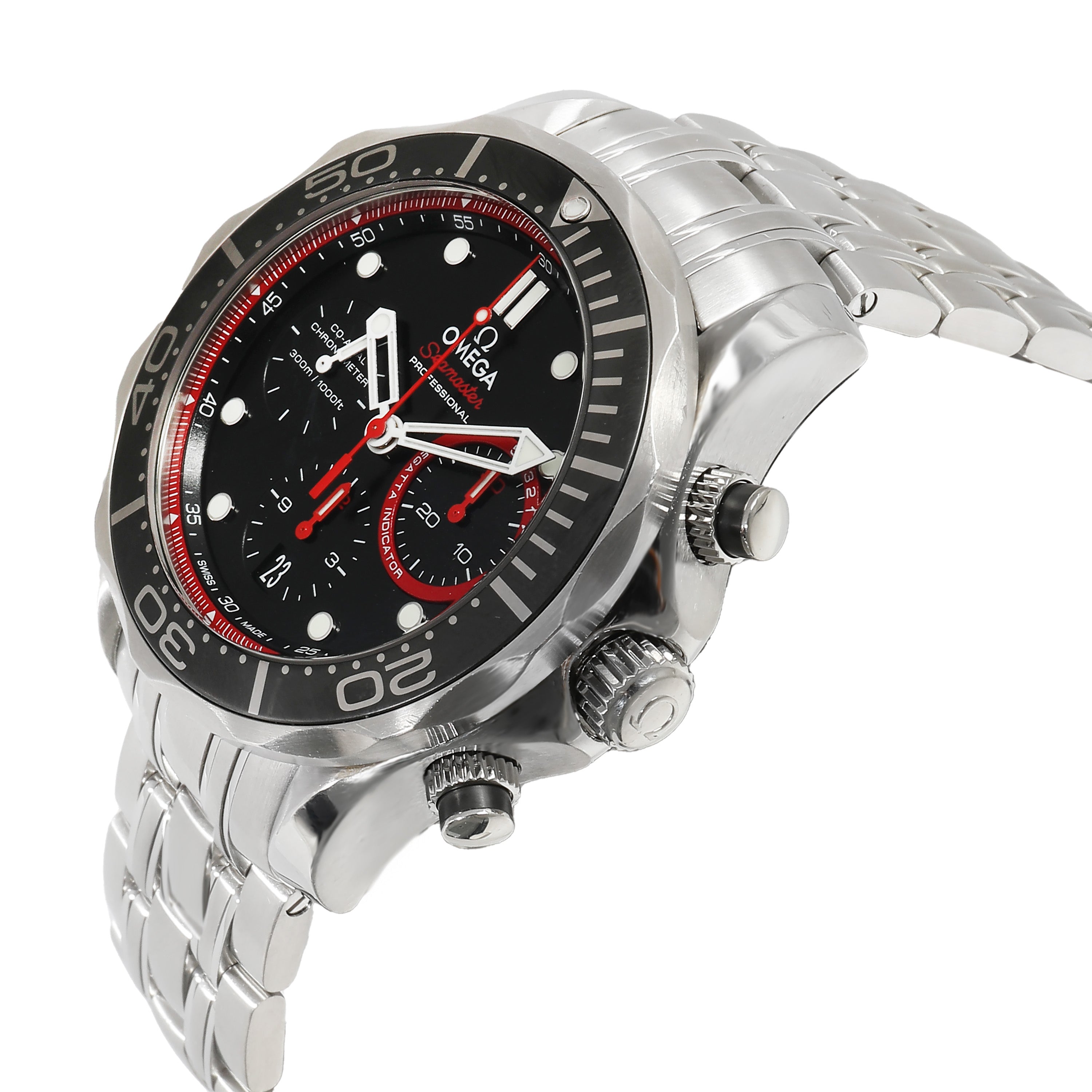 OMEGA Seamaster Diver ETNZ 212.32.44.50.01.001 Men's Watch in Stainless Steel