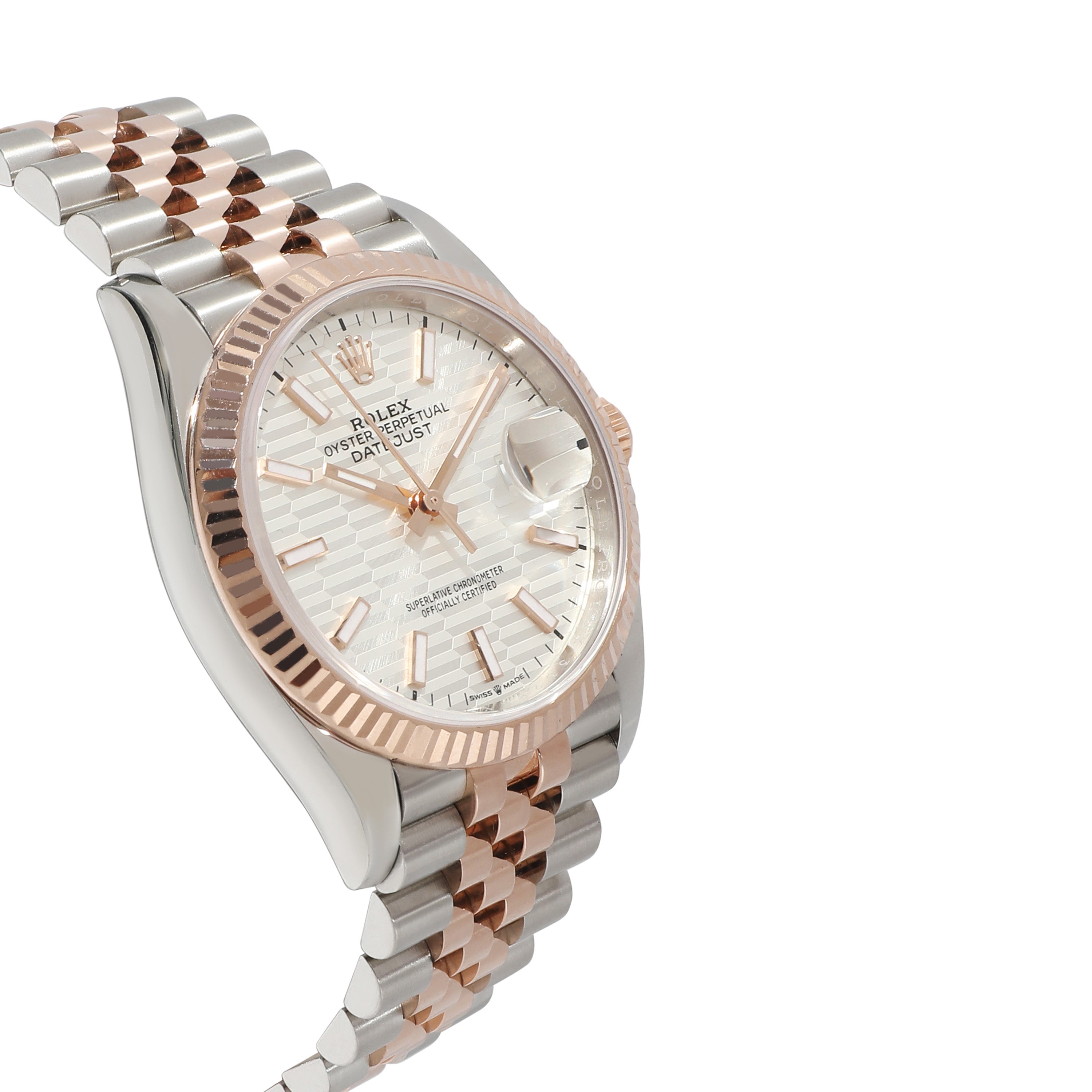 ROLEX Datejust 126231 Men's Watch in 18kt Stainless Steel/Rose Gold