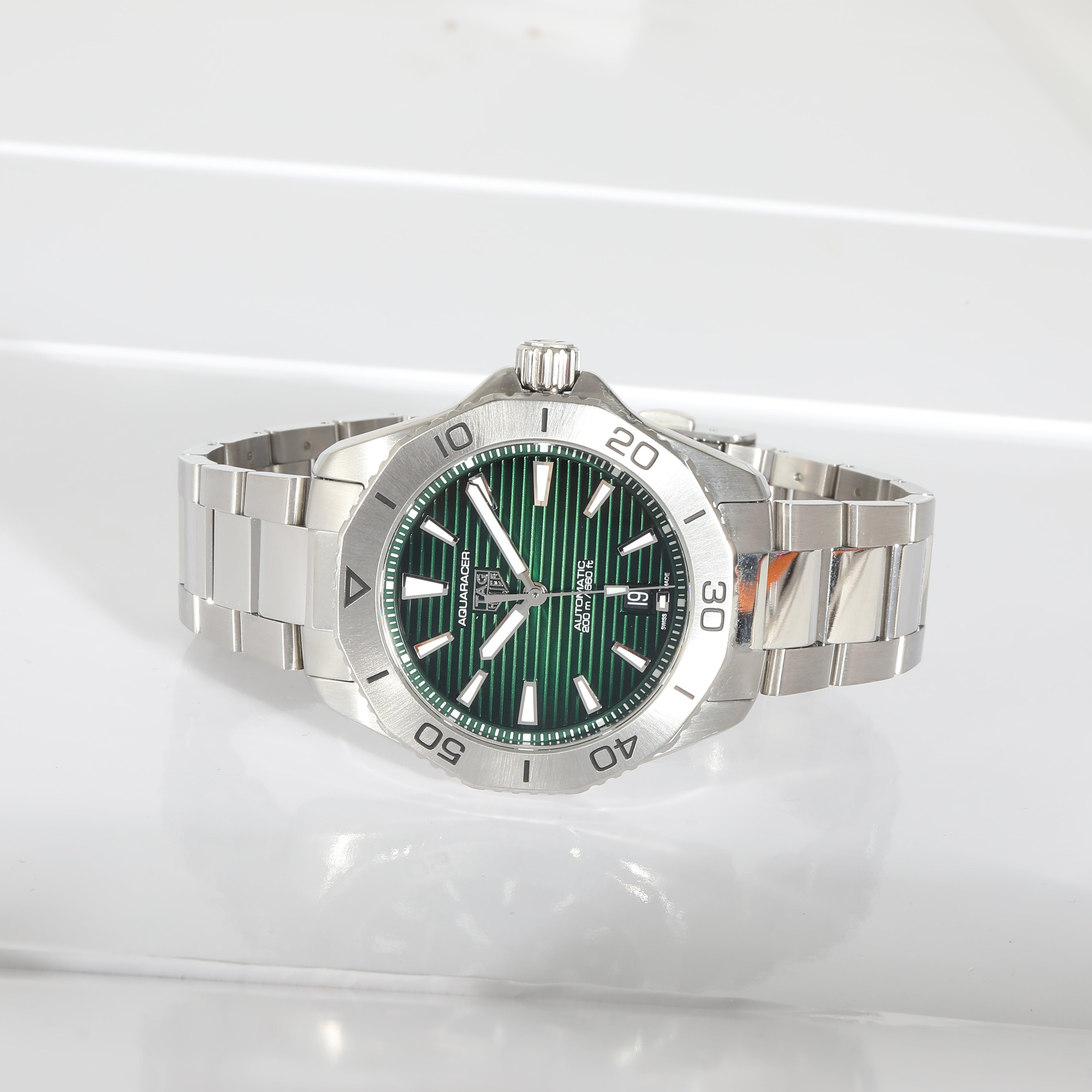TAG HEUER Aquaracer WBP2115.BA0627 Men's Watch in Stainless Steel