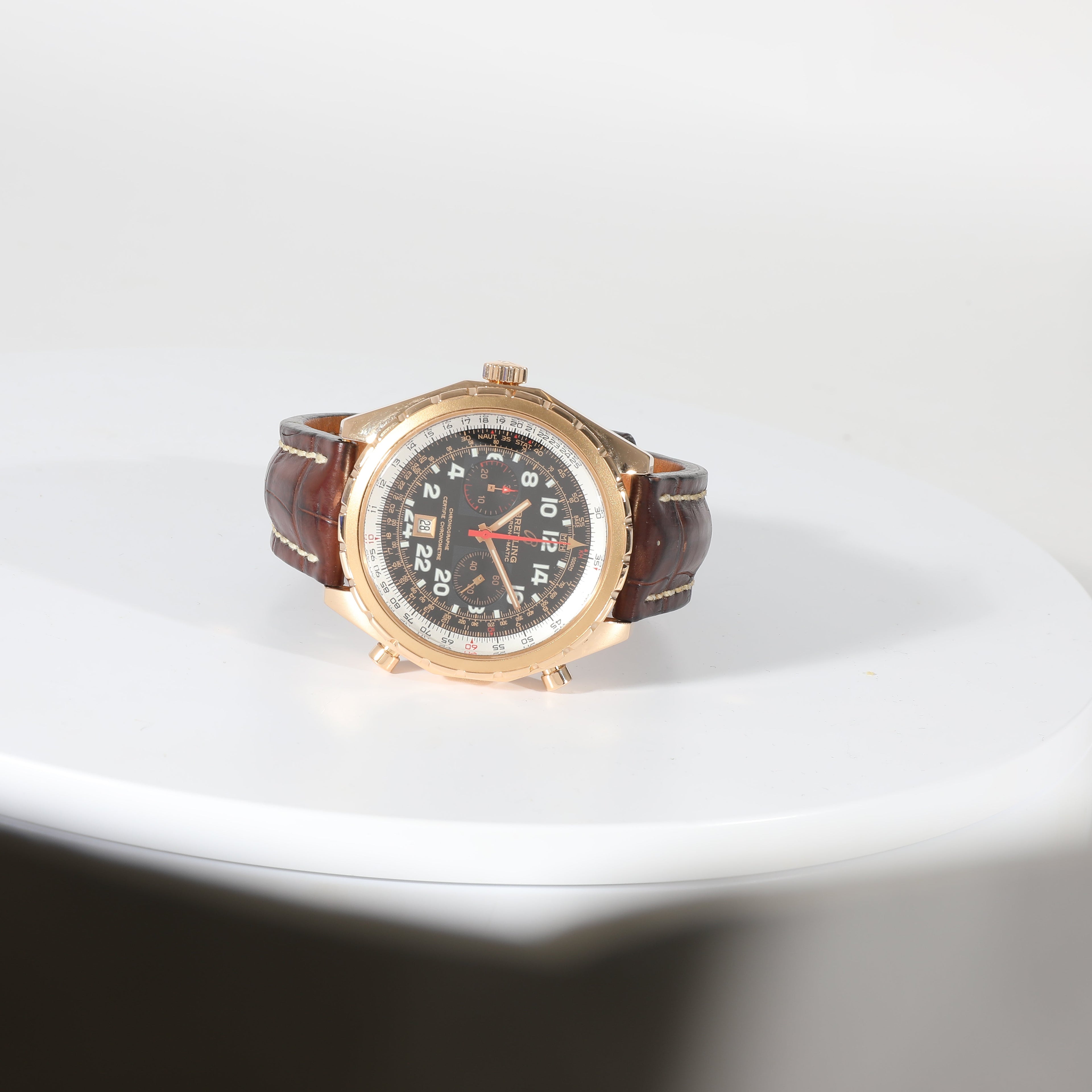 BREITLING Chrono-Matic H22360 Men's Watch in 18kt Rose Gold