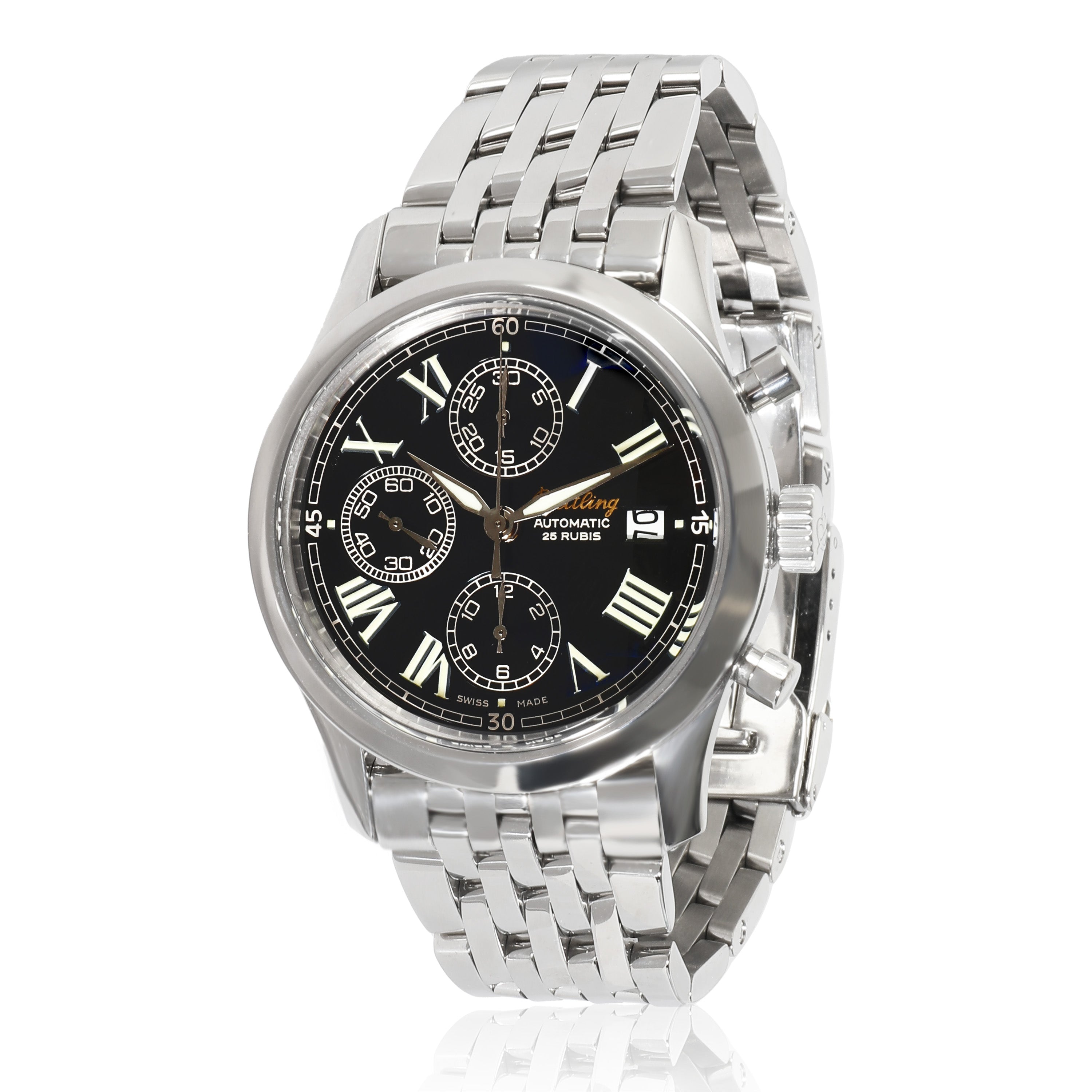 BREITLING Navitimer Grand Premier A13024.1 Men's Watch in Stainless Steel