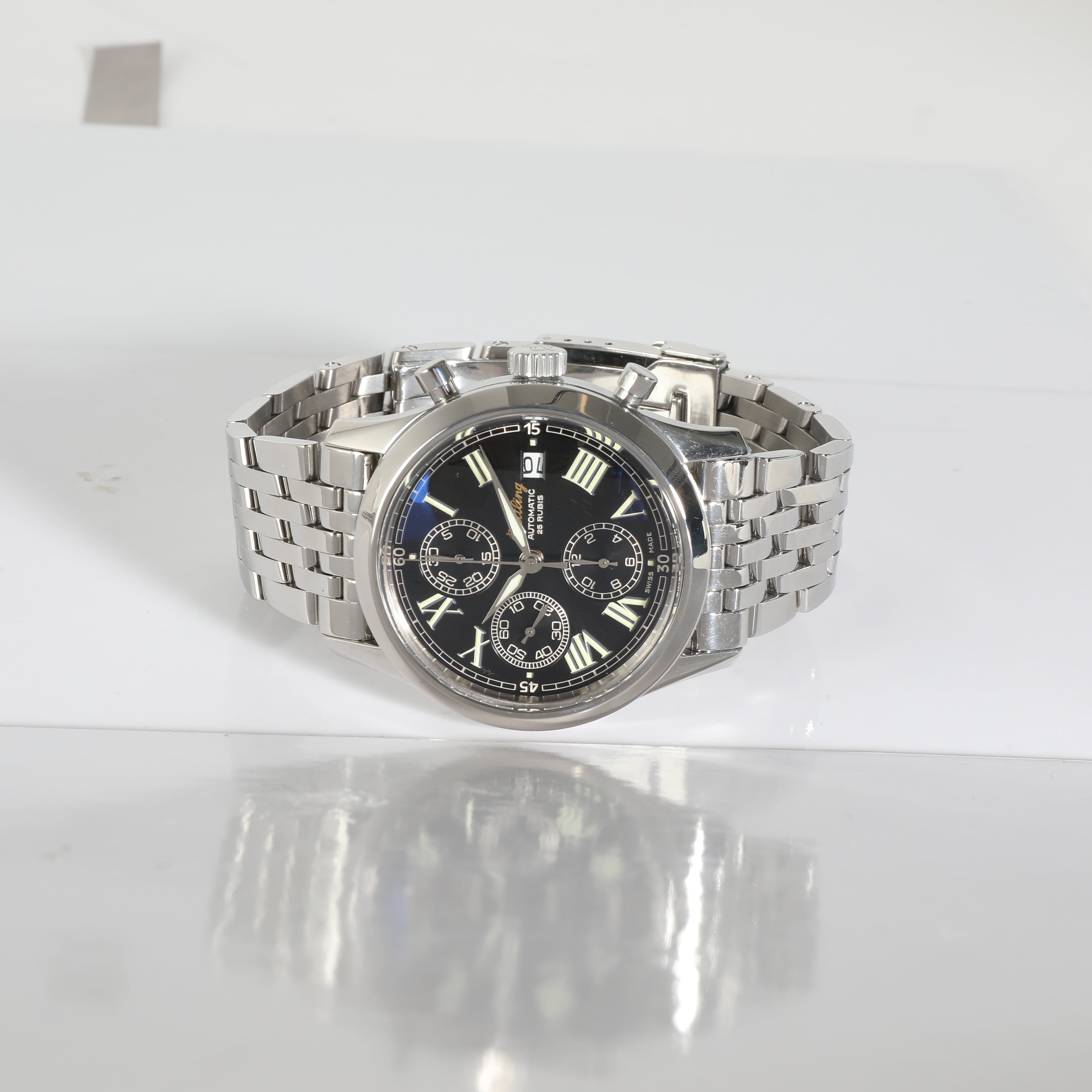 BREITLING Navitimer Grand Premier A13024.1 Men's Watch in Stainless Steel