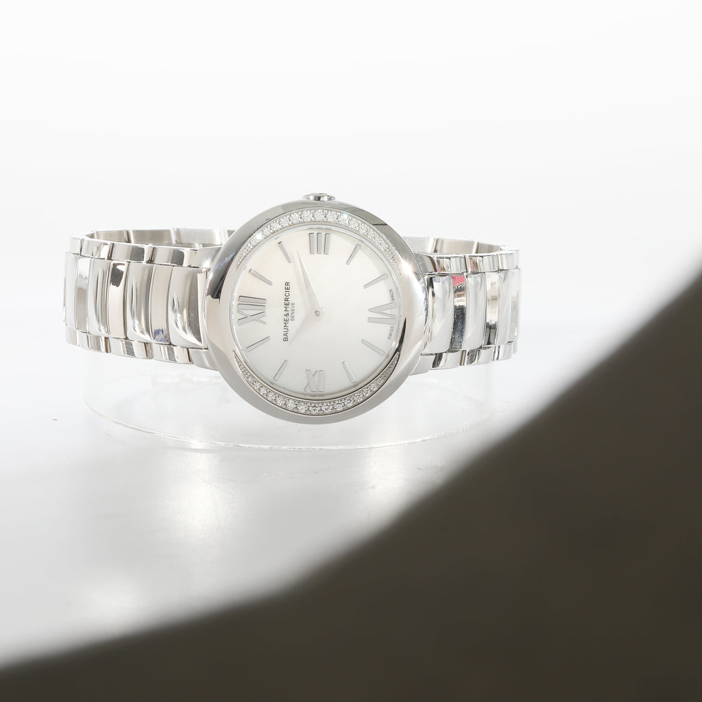 BAUME & MERCIER Promesse MOA10160 Women's Watch in Stainless Steel