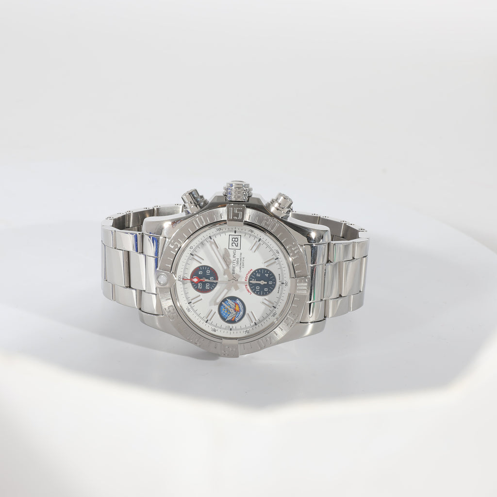 BREITLING Avenger II Blue Impulse A133811A/A817 Men's Watch in Stainless Steel