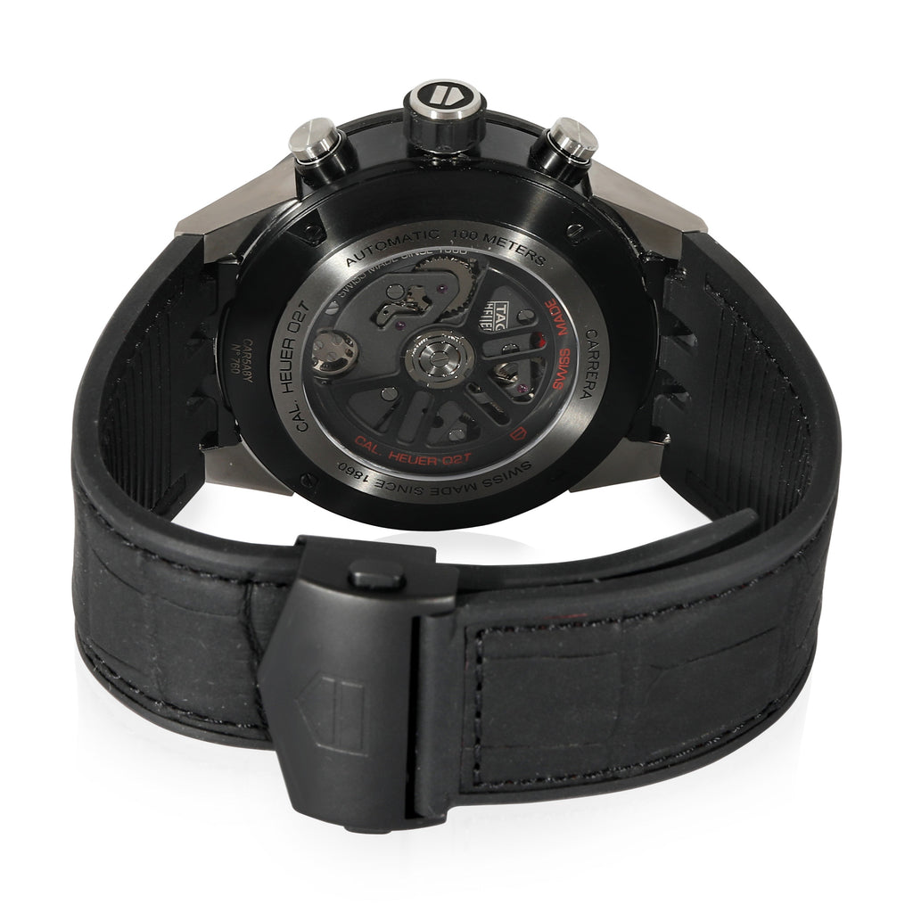 TAG HEUER Carrera CAR5A8Y.FC6377 Men's Watch in Ceramic/Titanium