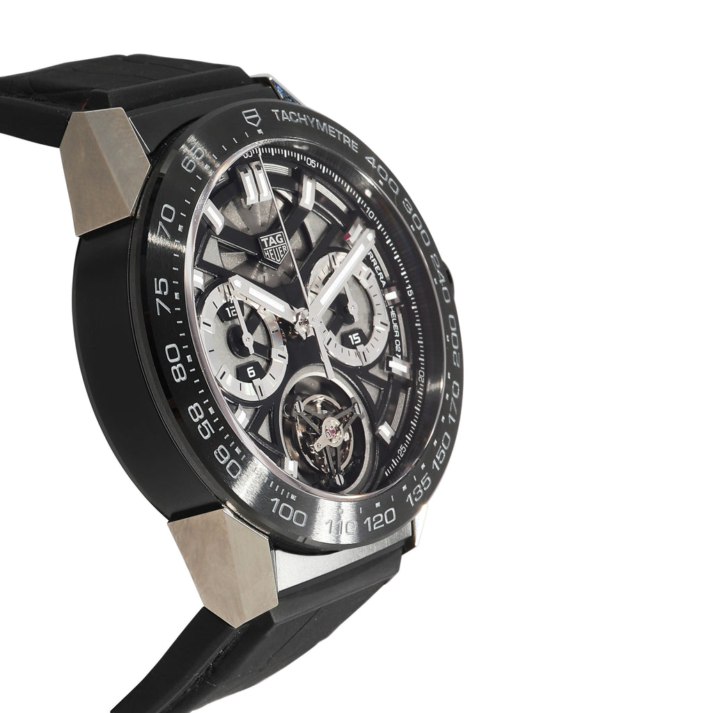 TAG HEUER Carrera CAR5A8Y.FC6377 Men's Watch in Ceramic/Titanium