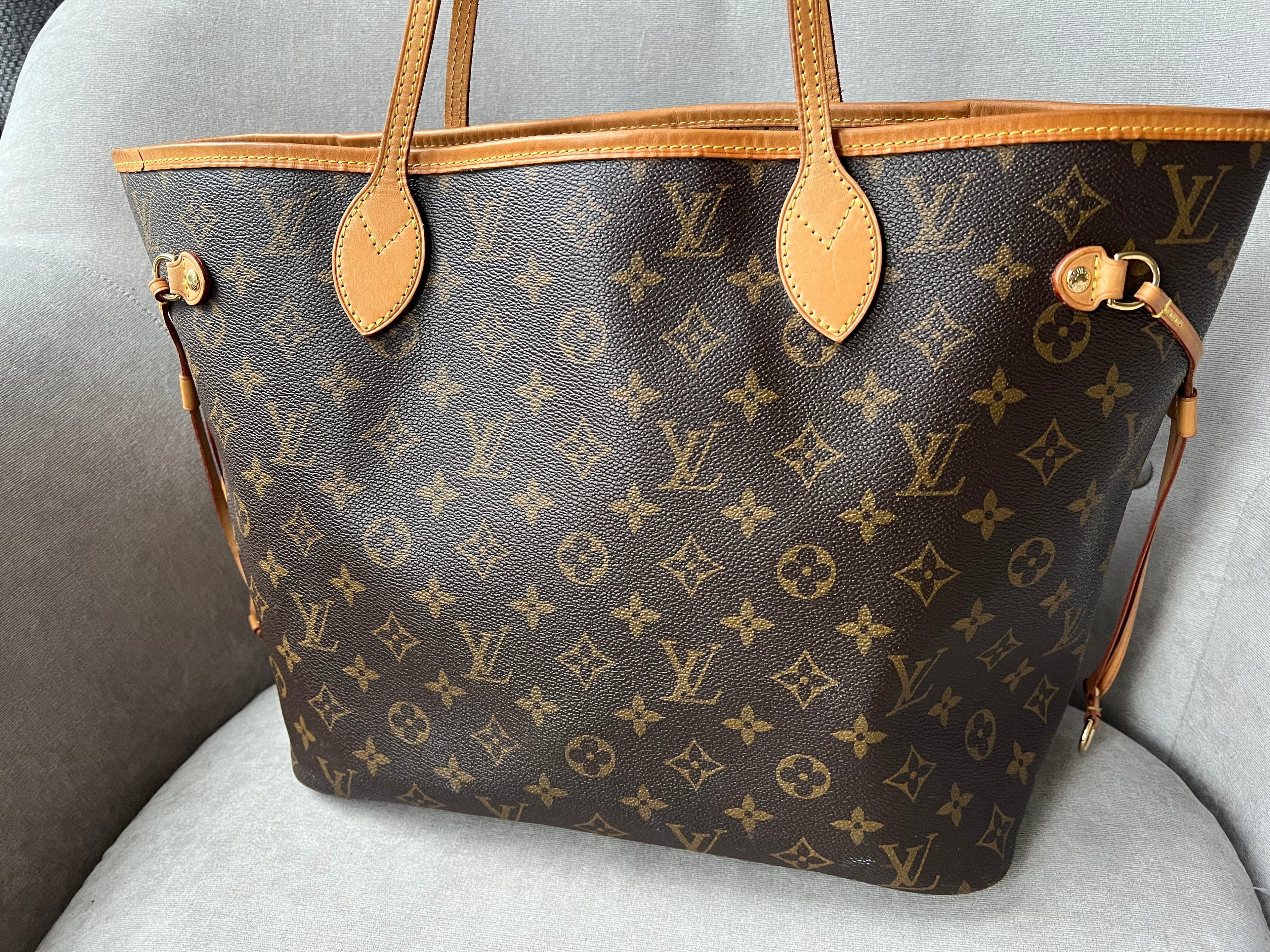 Louis Vuitton Neverfull MM Monogram Beige (RRP £1,410)