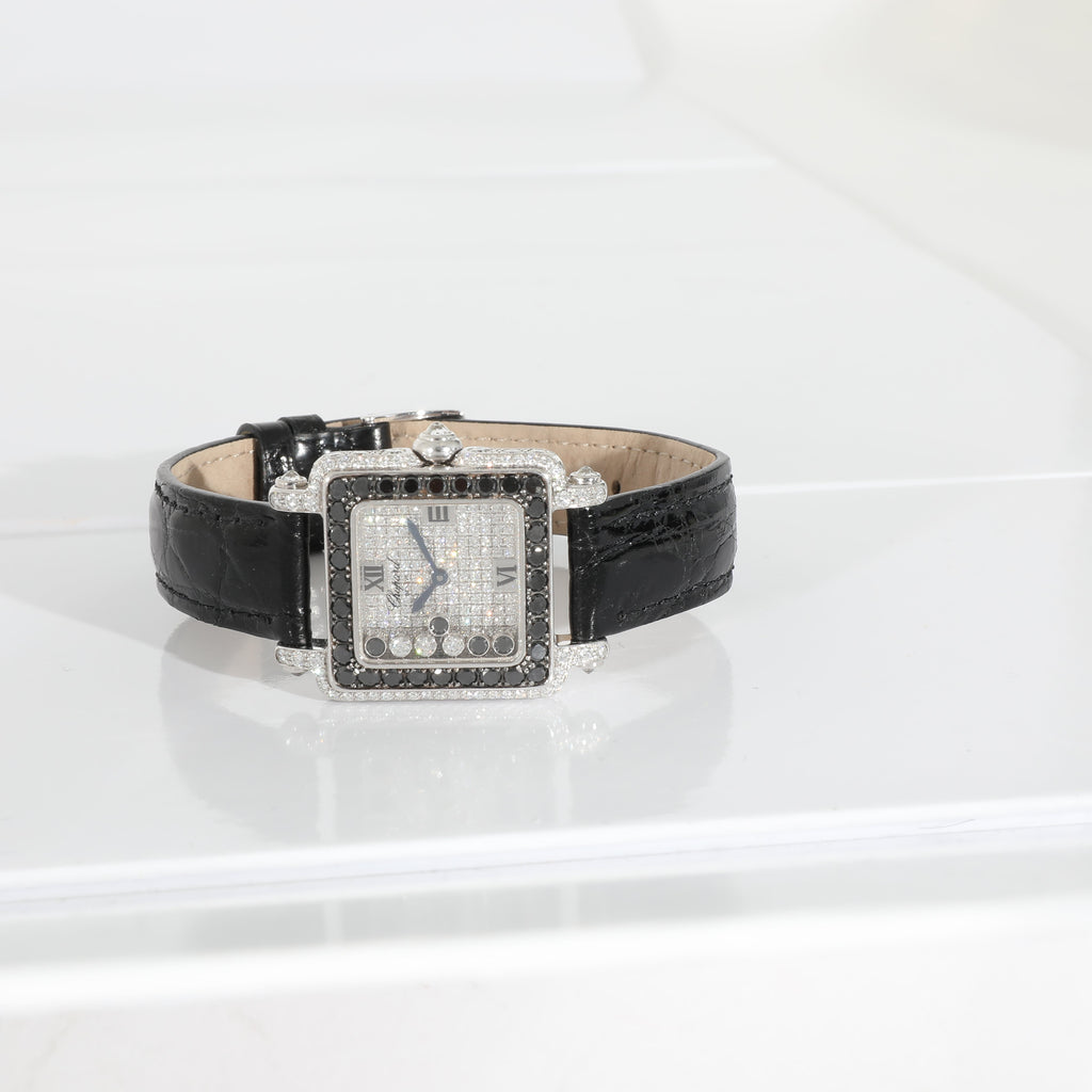 CHOPARD Happy Sport 27/6730-50 Women's Watch in 18k White Gold