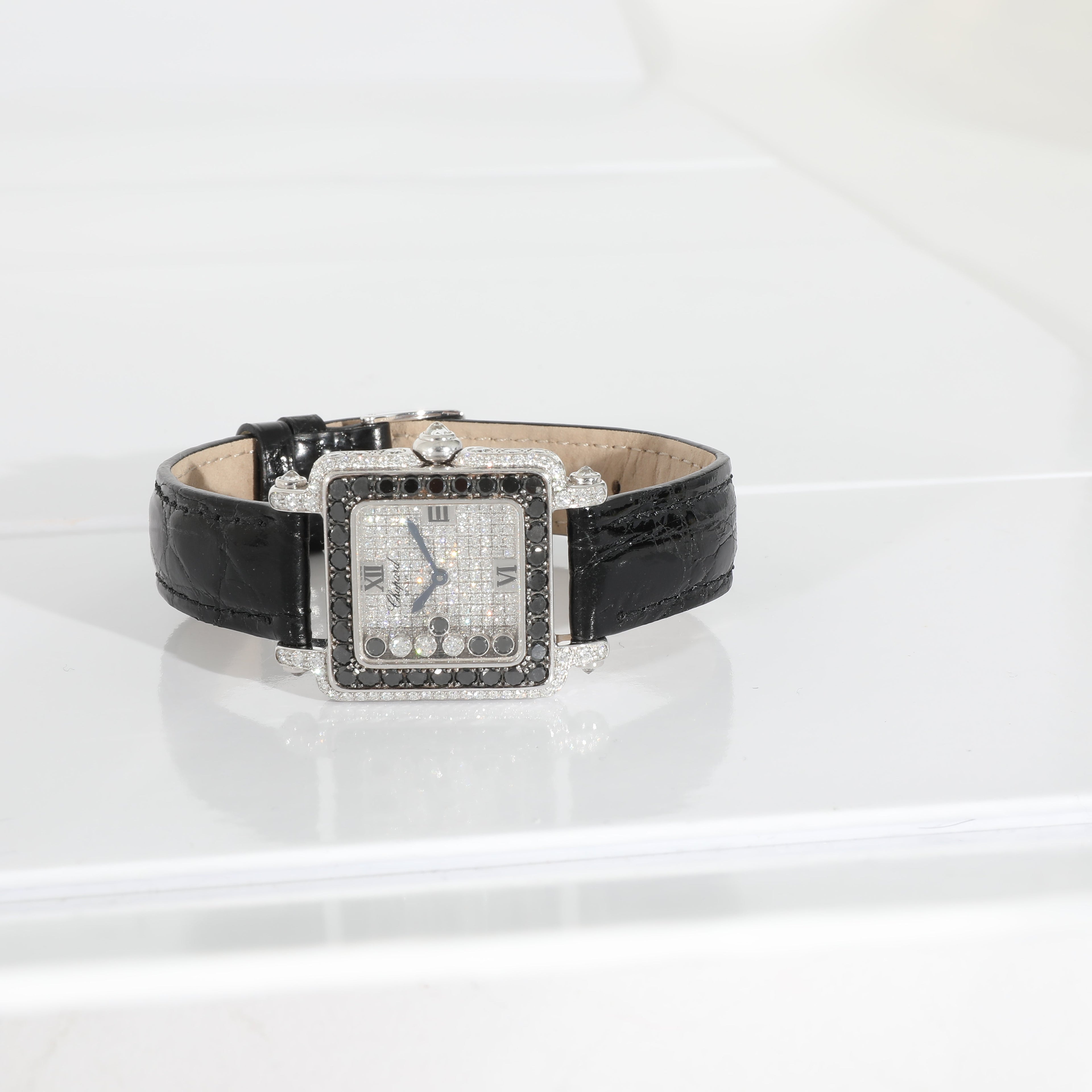 CHOPARD Happy Sport 27/6730-50 Women's Watch in 18k White Gold