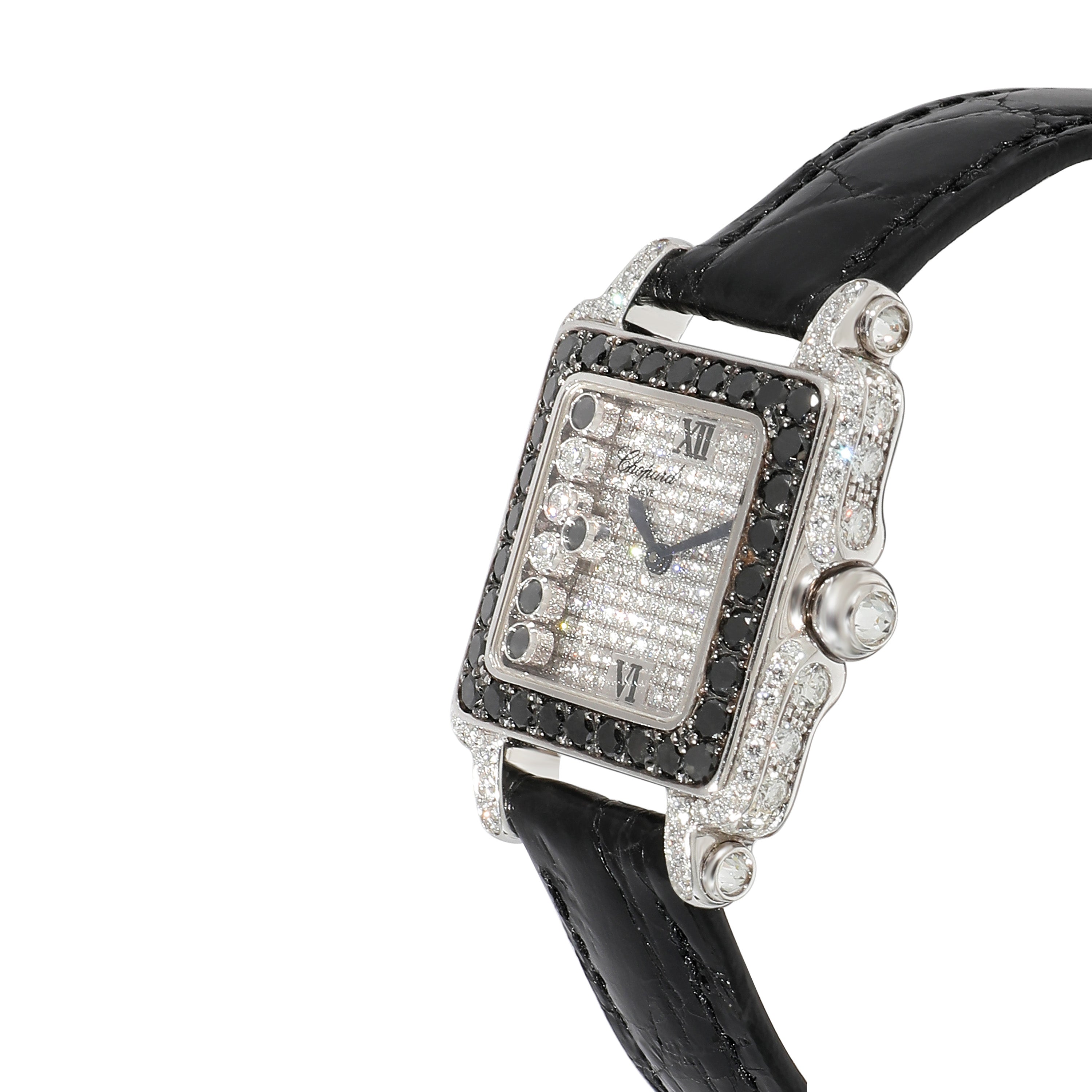 CHOPARD Happy Sport 27/6730-50 Women's Watch in 18k White Gold