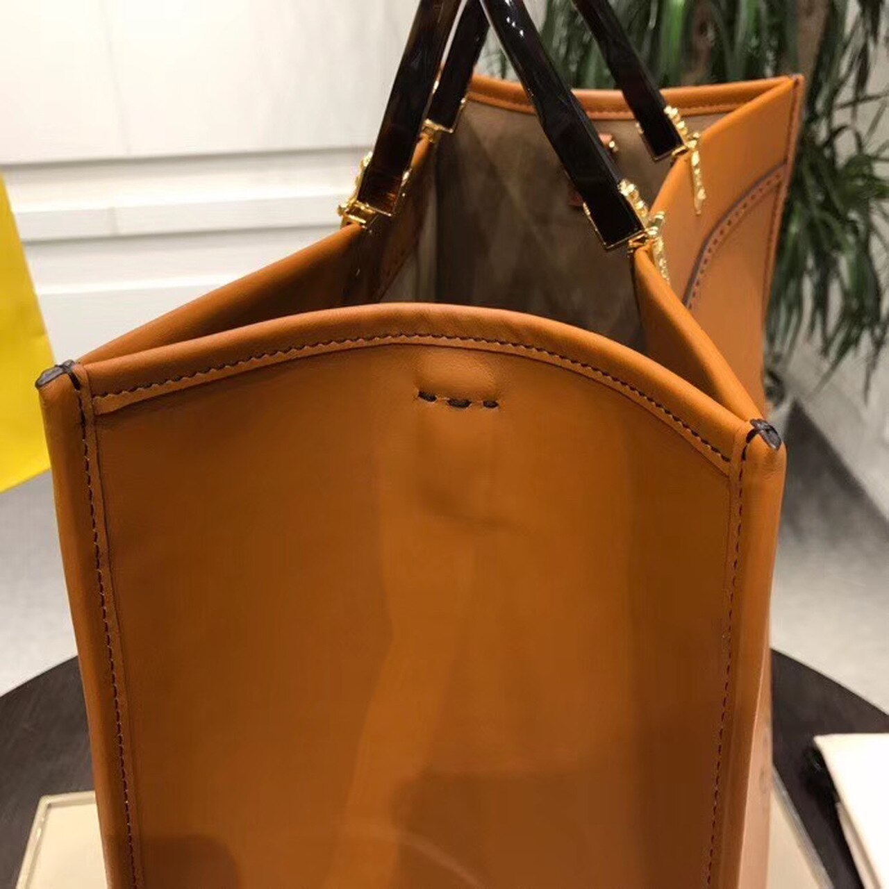 FI Sunshine Large Tote Bag Brown For Women, Handbags, Shoulder And Crossbody Bags 15.7in/40cm FF 8BH372AGLAMILF0PWZ