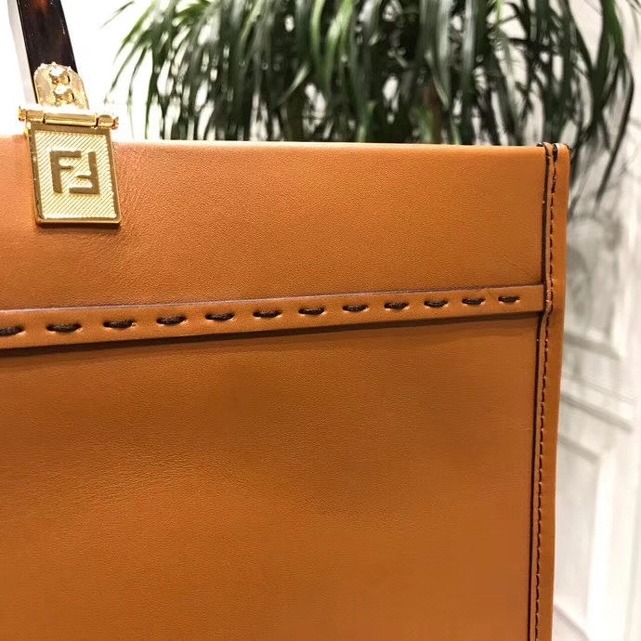 FI Sunshine Large Tote Bag Brown For Women, Handbags, Shoulder And Crossbody Bags 15.7in/40cm FF 8BH372AGLAMILF0PWZ